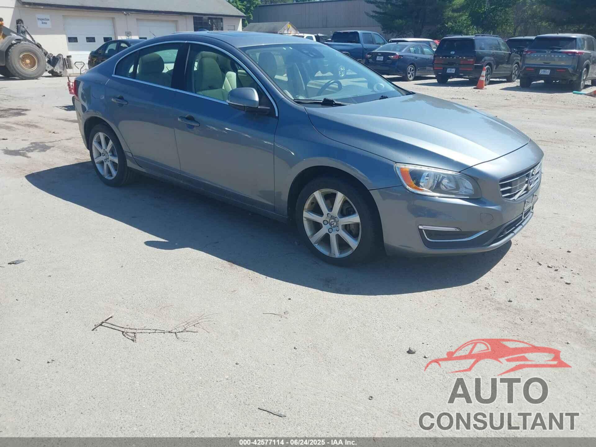 VOLVO S60 2016 - YV1612TK3G2400482