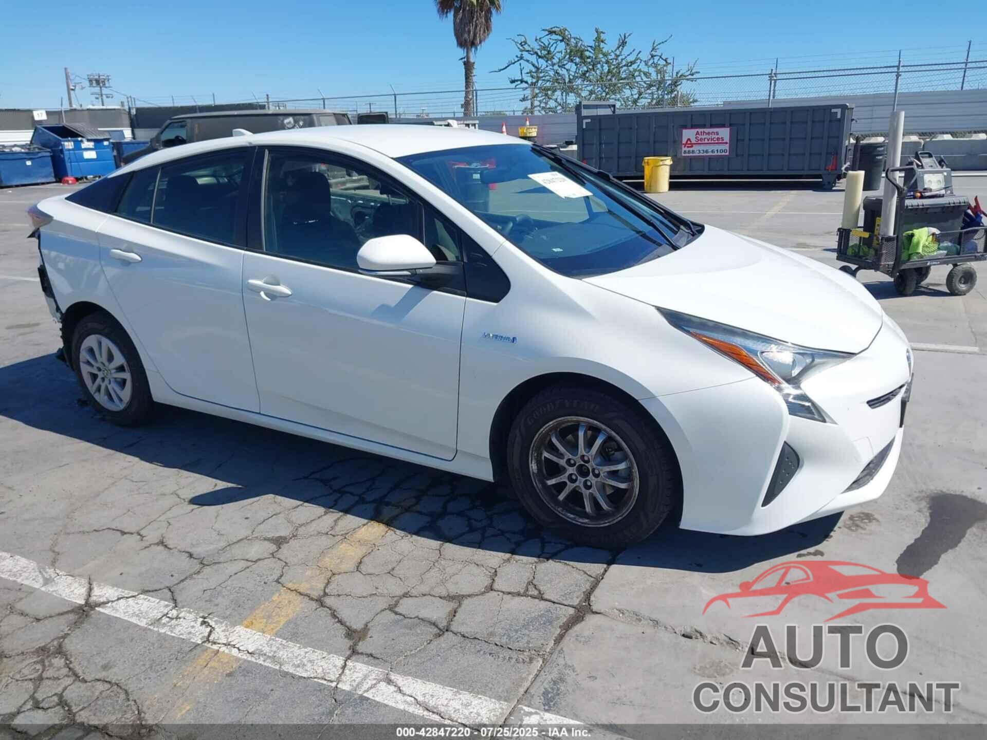 TOYOTA PRIUS 2016 - JTDKBRFU9G3018295