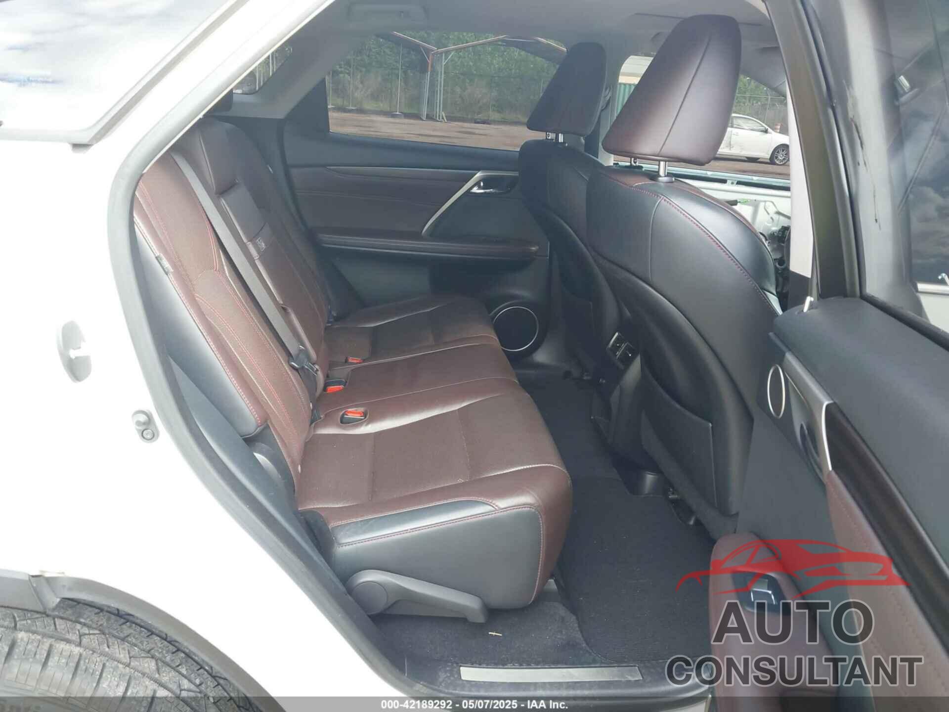 LEXUS RX 350 2017 - JTJBZMCA6H2027873