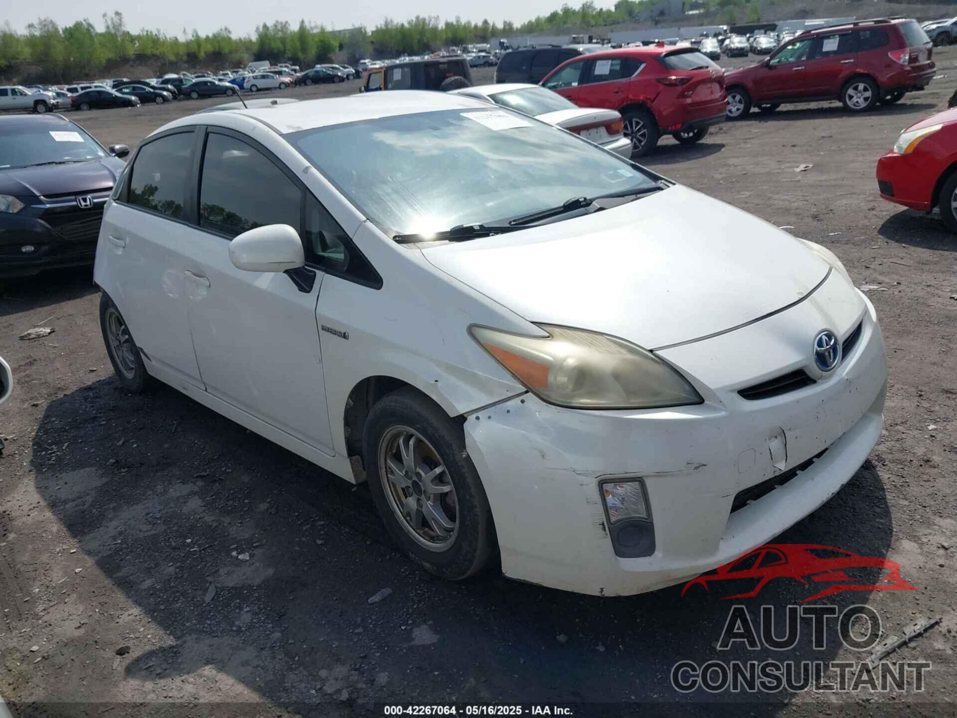 TOYOTA PRIUS 2010 - JTDKN3DU1A0216126