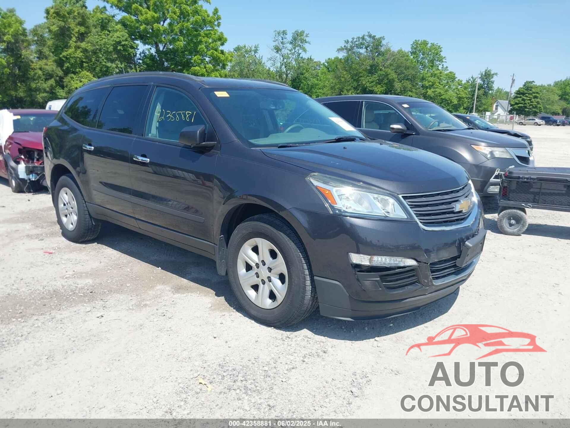 CHEVROLET TRAVERSE 2017 - 1GNKRFED4HJ115405