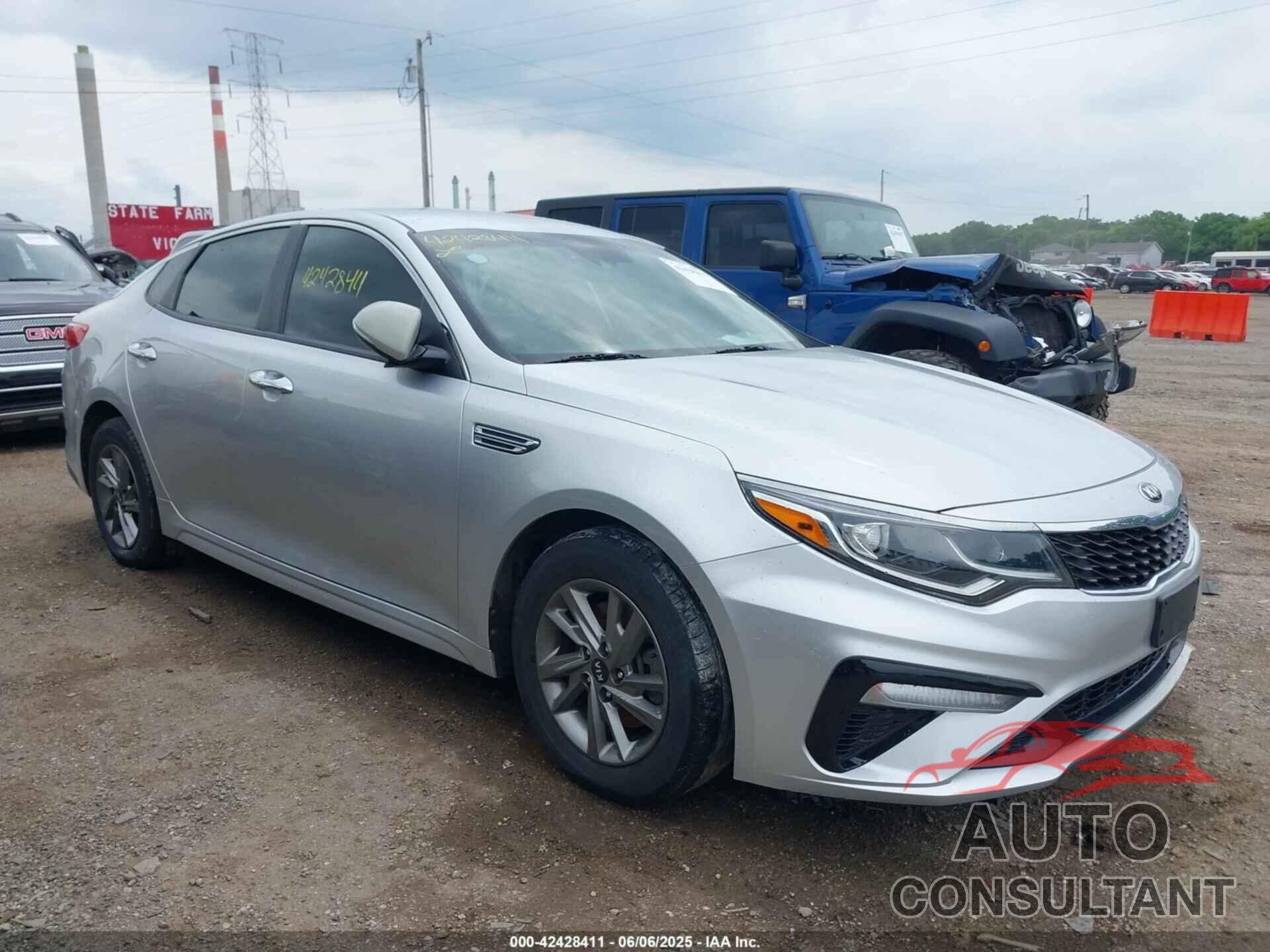 KIA OPTIMA 2019 - 5XXGT4L36KG347403