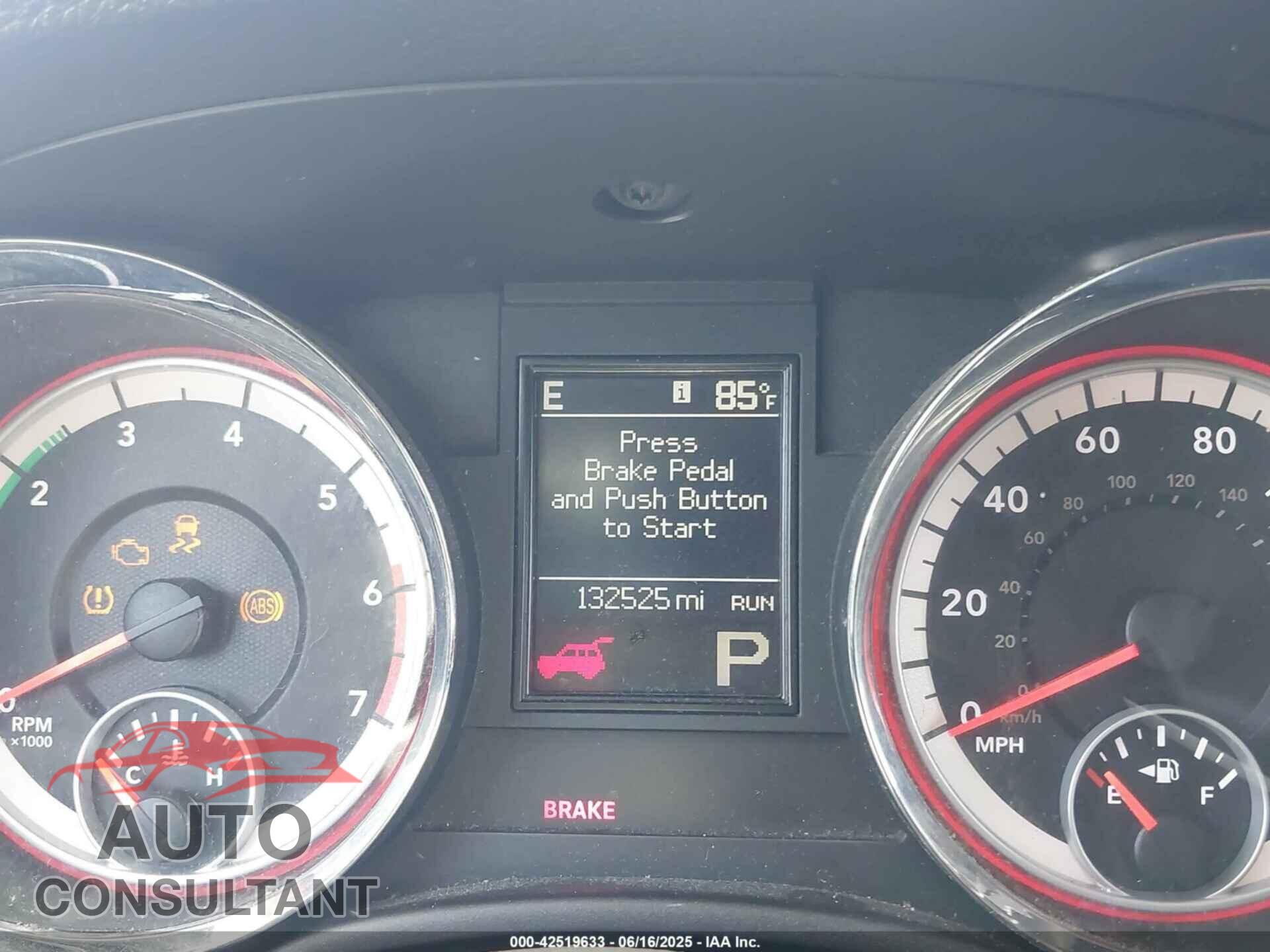DODGE DURANGO 2012 - 1C4SDHDT5CC178179