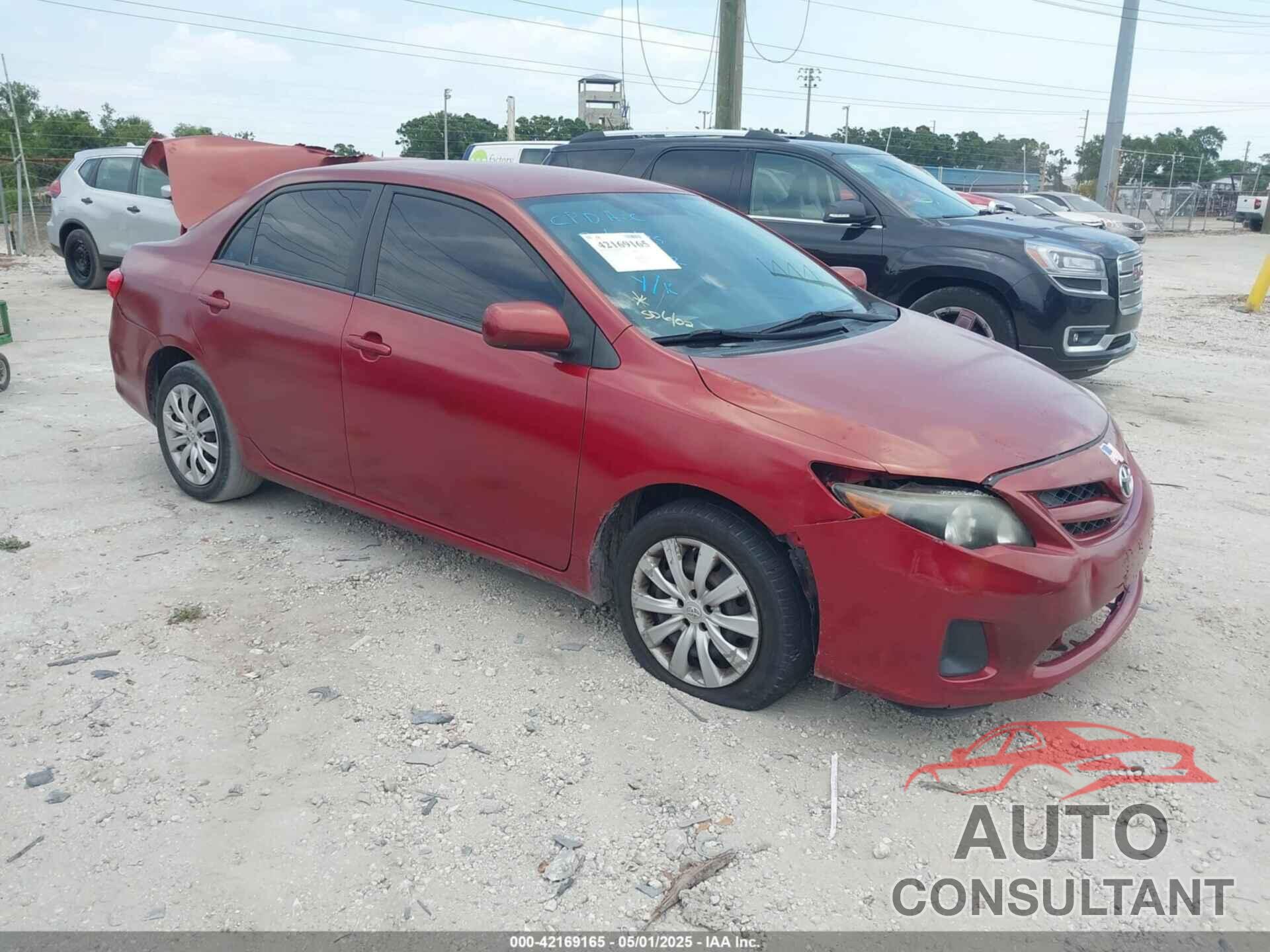 TOYOTA COROLLA 2012 - 2T1BU4EE9CC913195