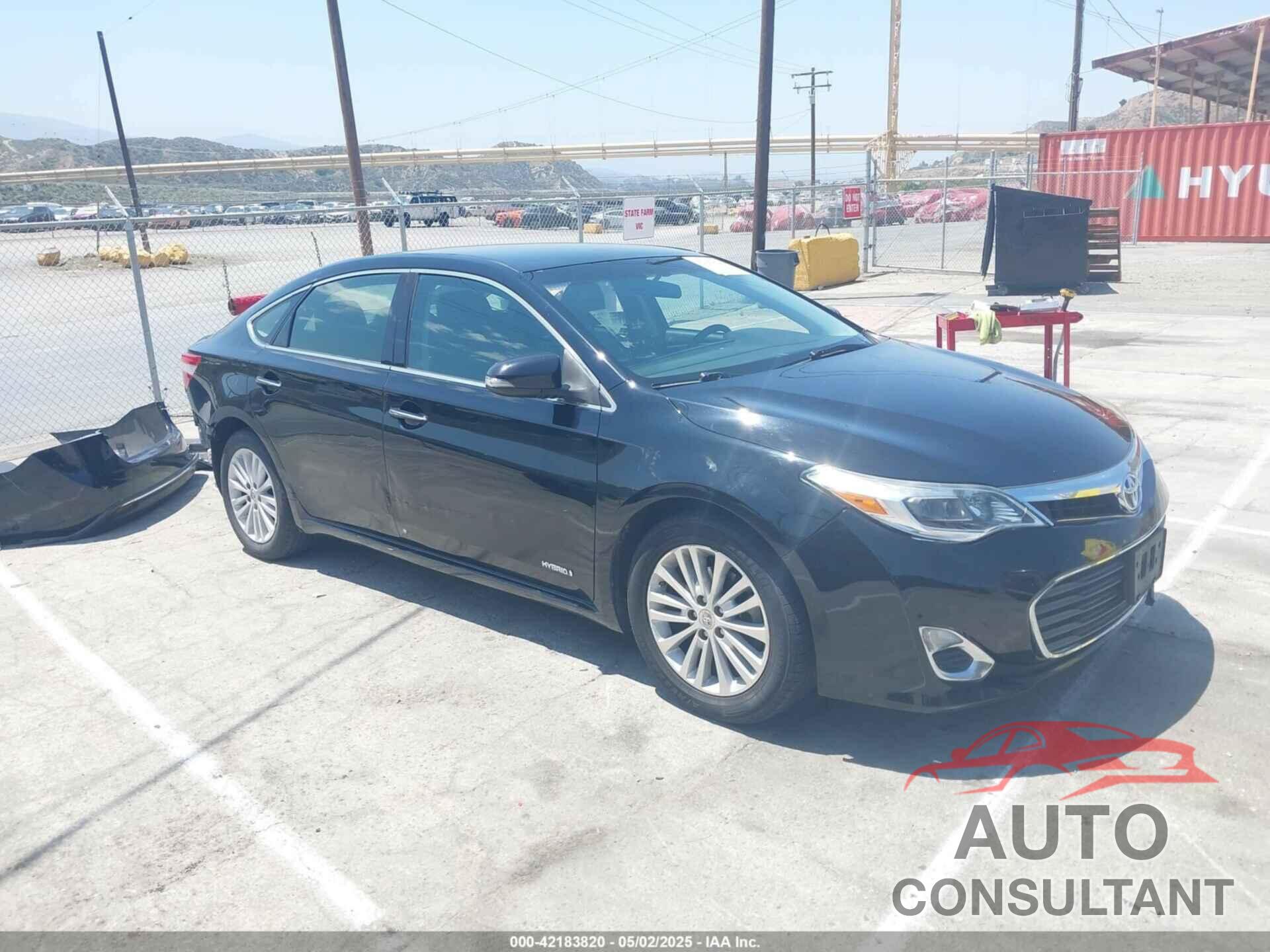 TOYOTA AVALON HYBRID 2015 - 4T1BD1EB2FU040560