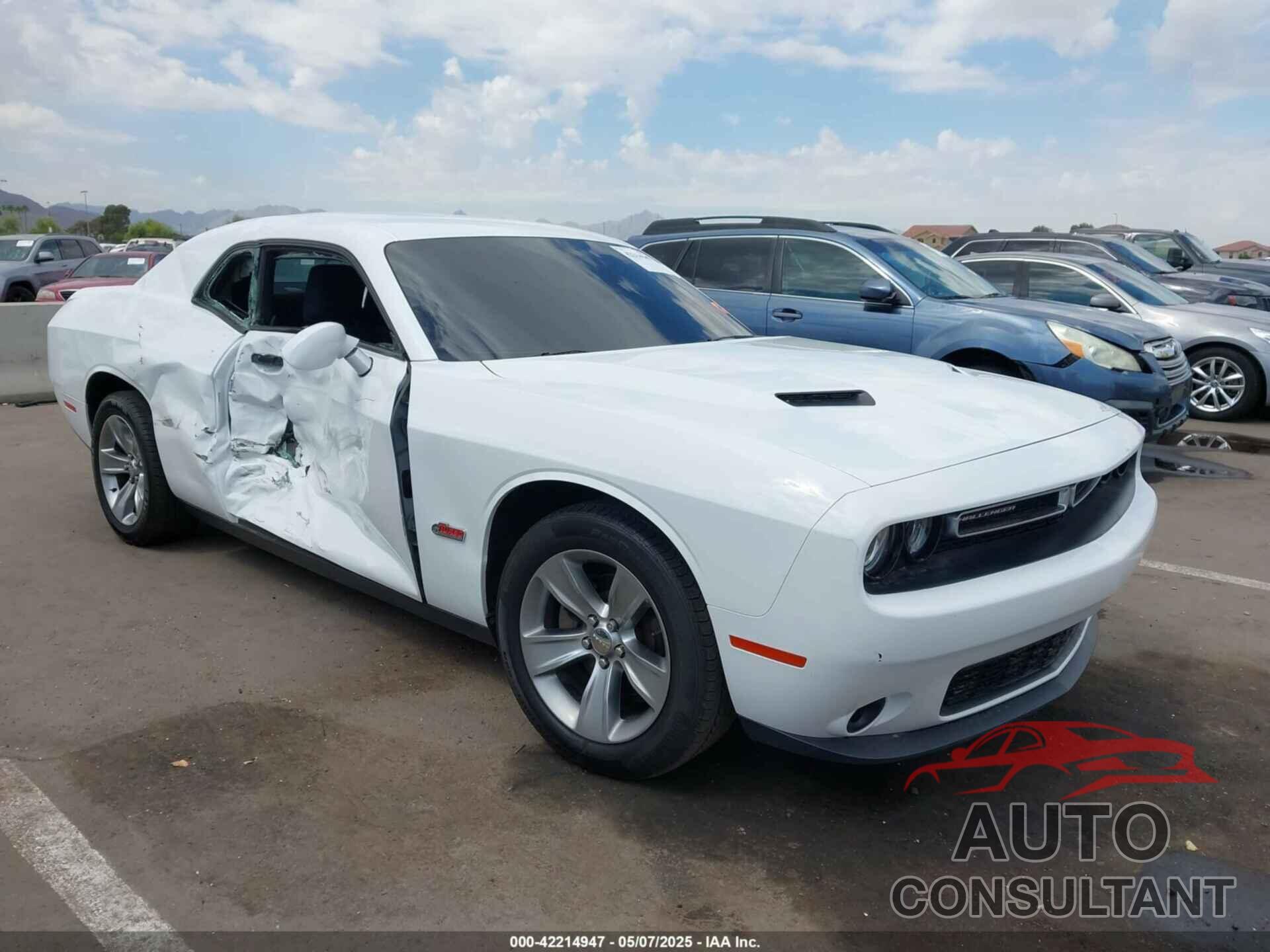 DODGE CHALLENGER 2019 - 2C3CDZAG7KH744313