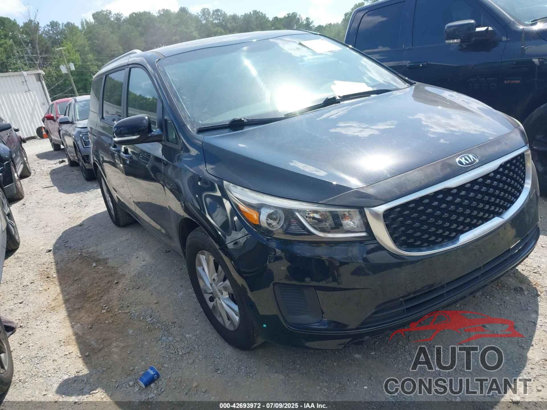 KIA SEDONA 2017 - KNDMB5C19H6237849