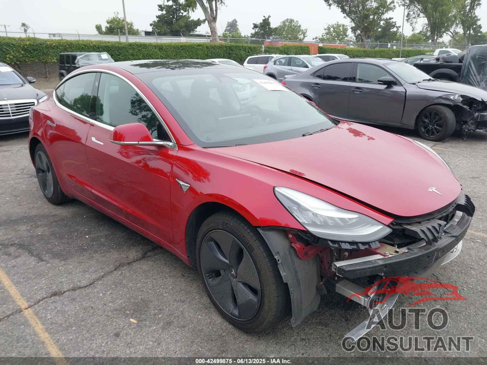 TESLA MODEL 3 2019 - 5YJ3E1EA2KF396541