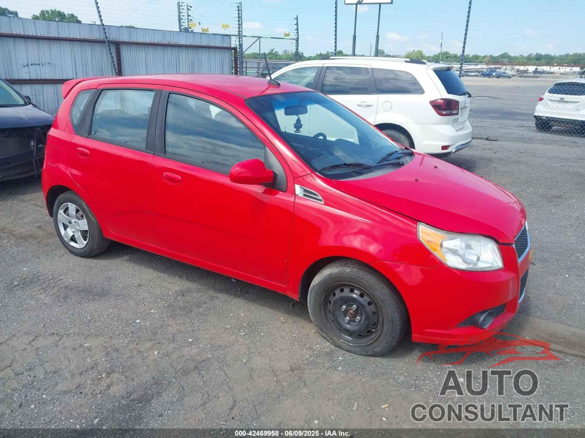 CHEVROLET AVEO 2011 - KL1TD6DE0BB138811