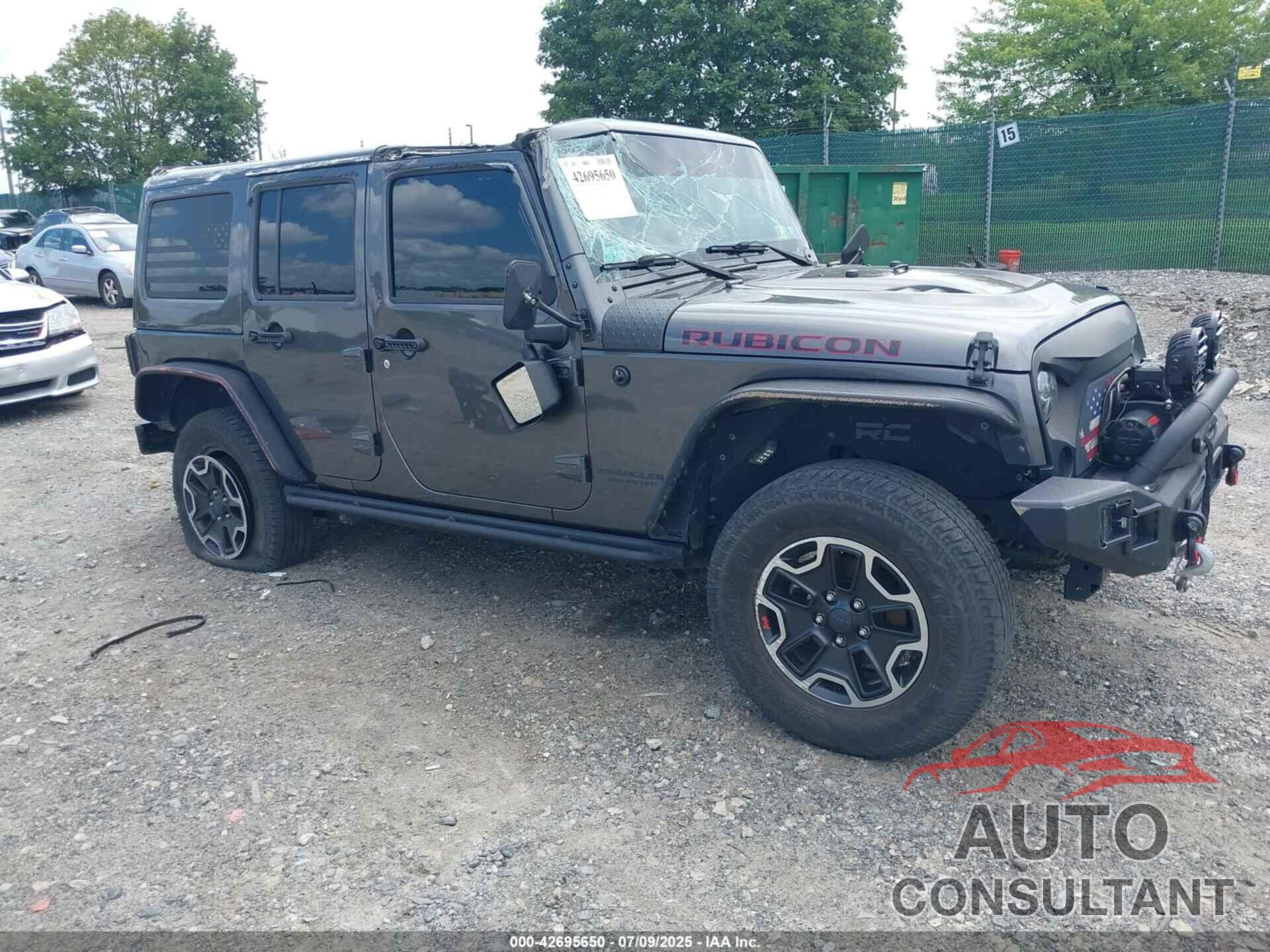 JEEP WRANGLER UNLIMITED 2017 - 1C4HJWFG8HL575755
