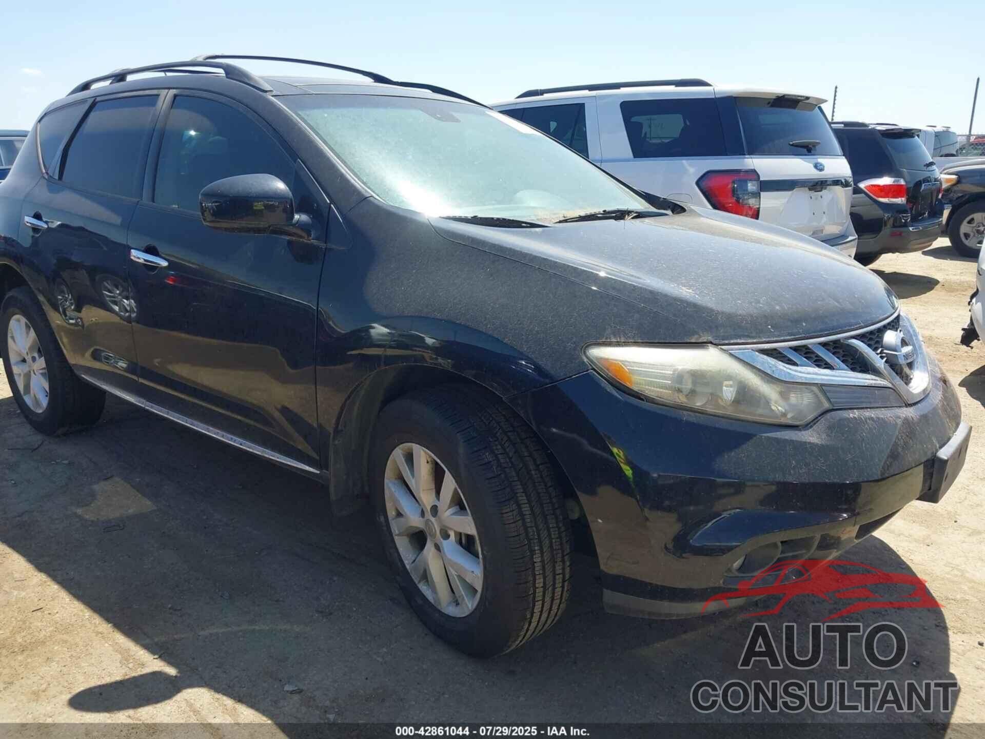 NISSAN MURANO 2011 - JN8AZ1MU4BW065399