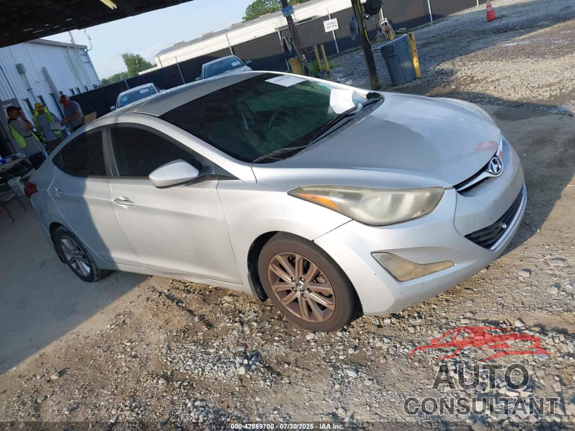 HYUNDAI ELANTRA 2014 - 5NPDH4AE0EH517000
