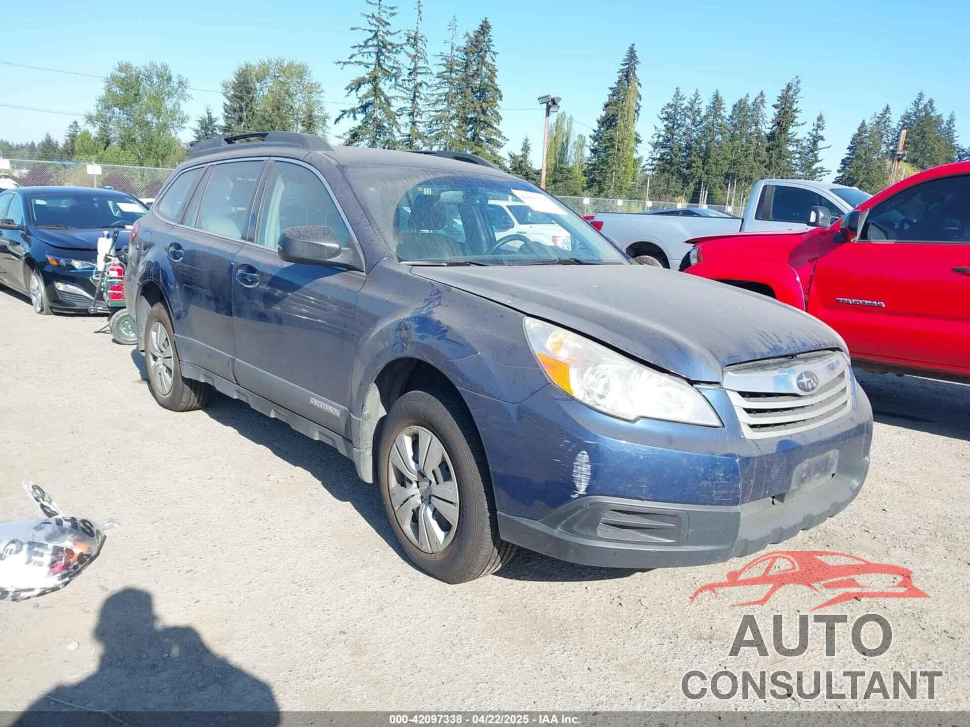 SUBARU OUTBACK 2010 - 4S4BRBAC0A3335645