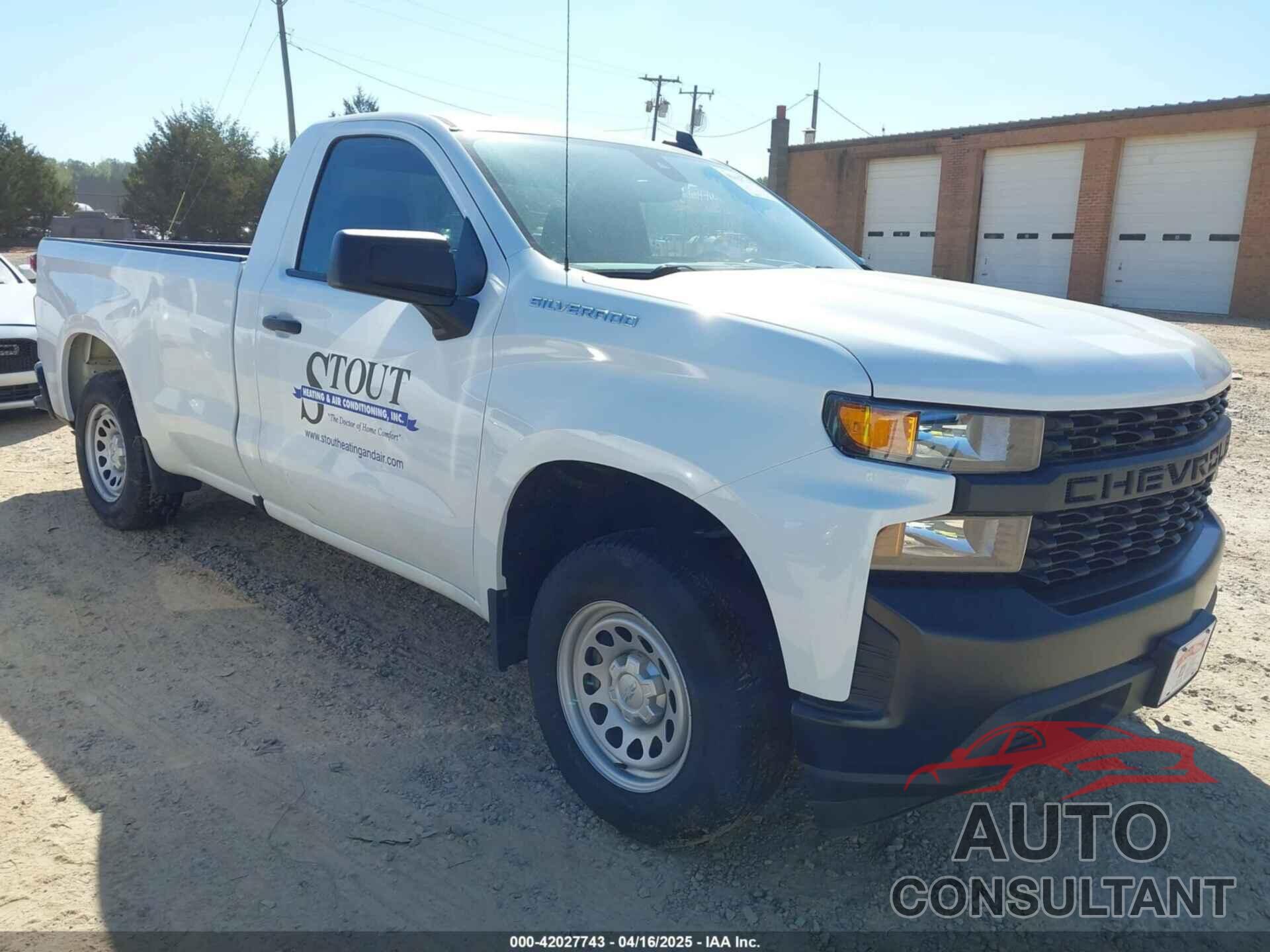 CHEVROLET SILVERADO 1500 2021 - 3GCNWAEK3MG330737
