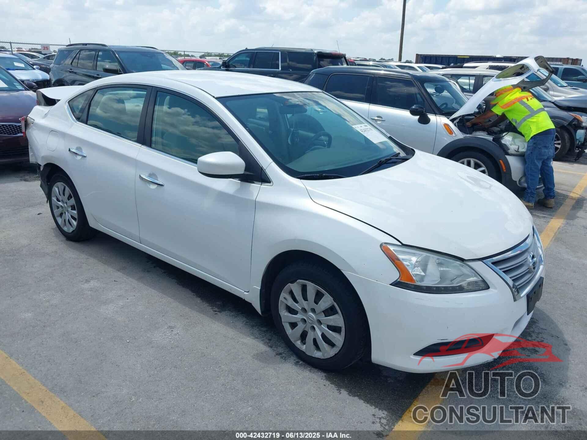NISSAN SENTRA 2013 - 3N1AB7AP8DL792994