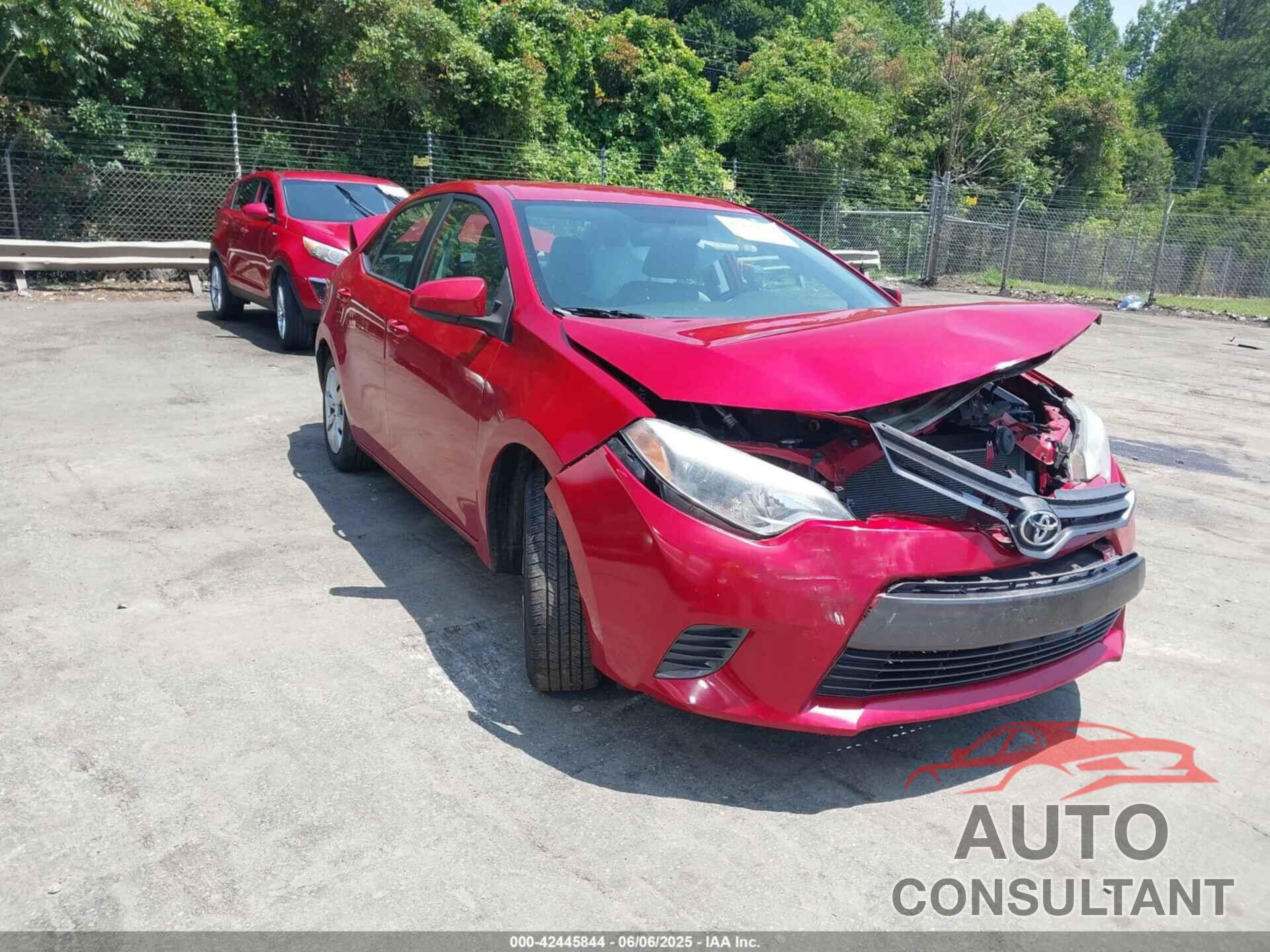 TOYOTA COROLLA 2016 - 2T1BURHE8GC603036