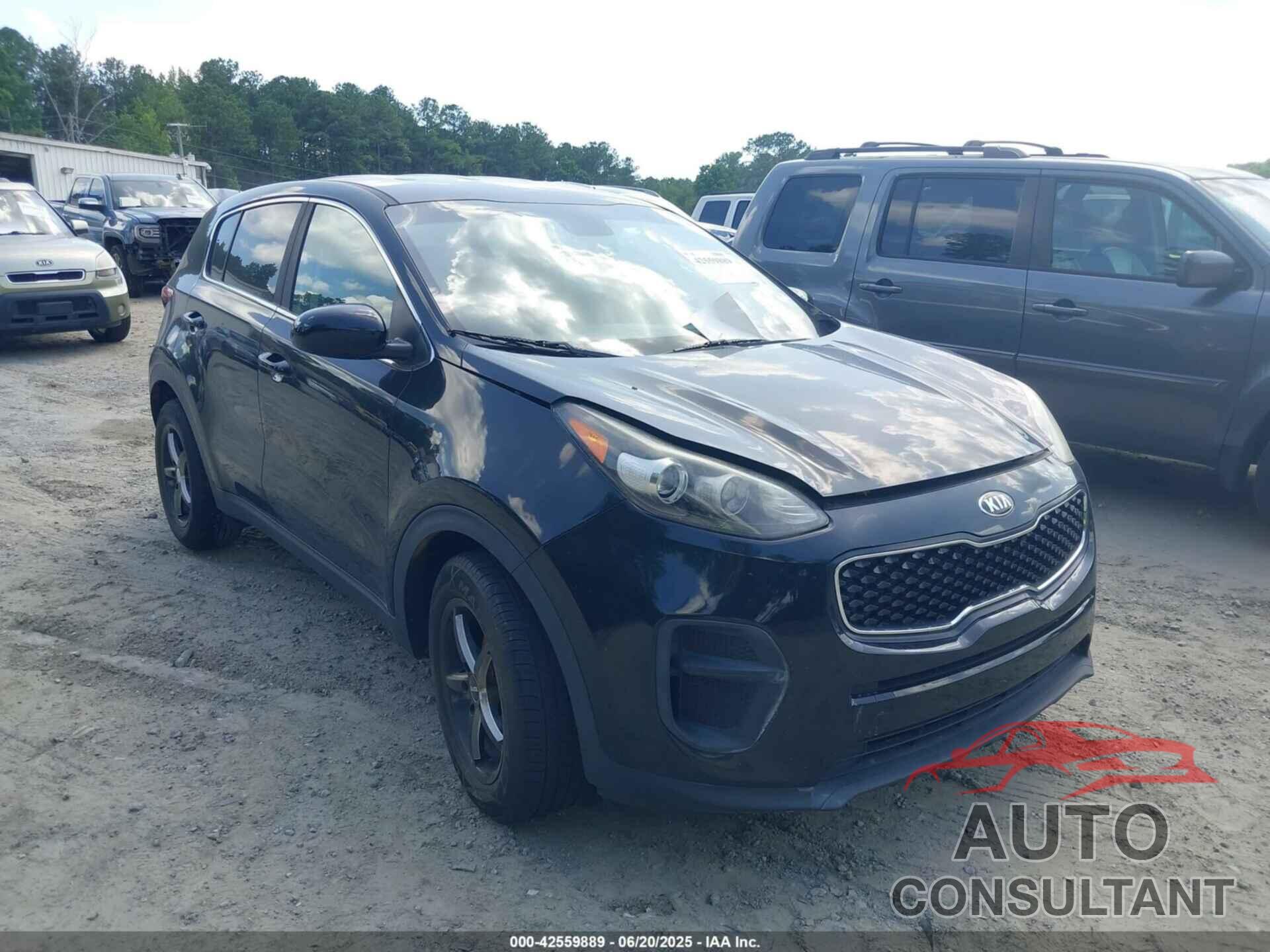 KIA SPORTAGE 2018 - KNDPM3AC8J7312167