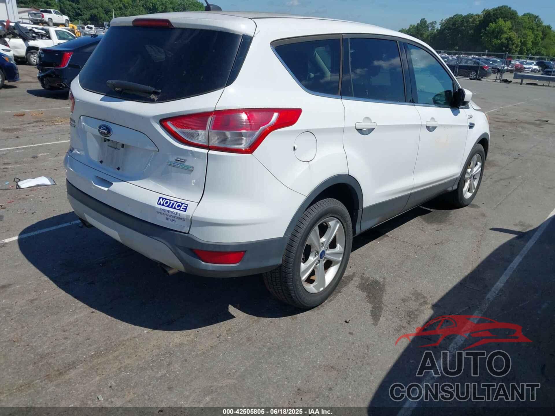 FORD ESCAPE 2014 - 1FMCU0GX2EUA66193