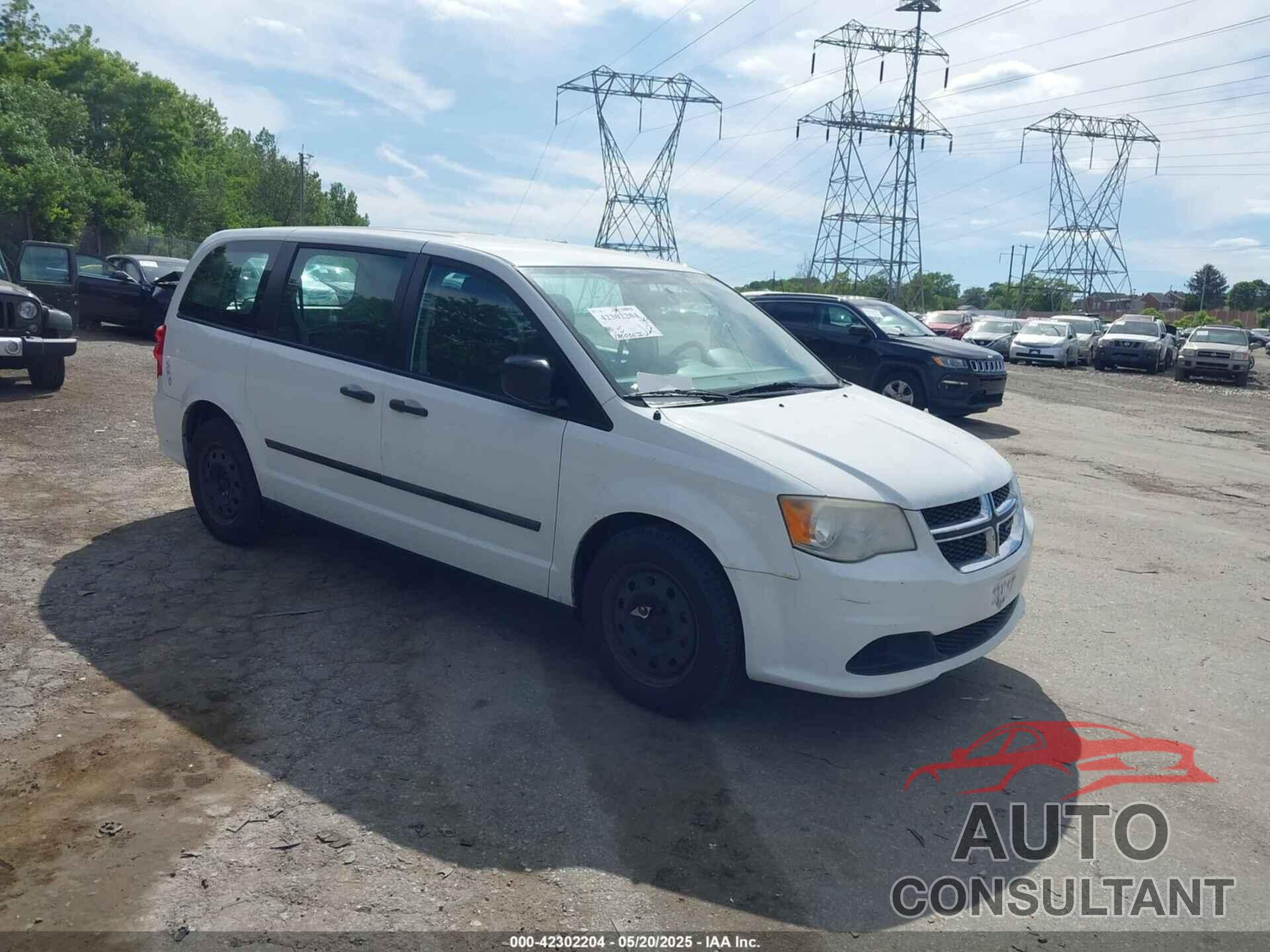DODGE GRAND CARAVAN 2014 - 2C4RDGBG5ER316523