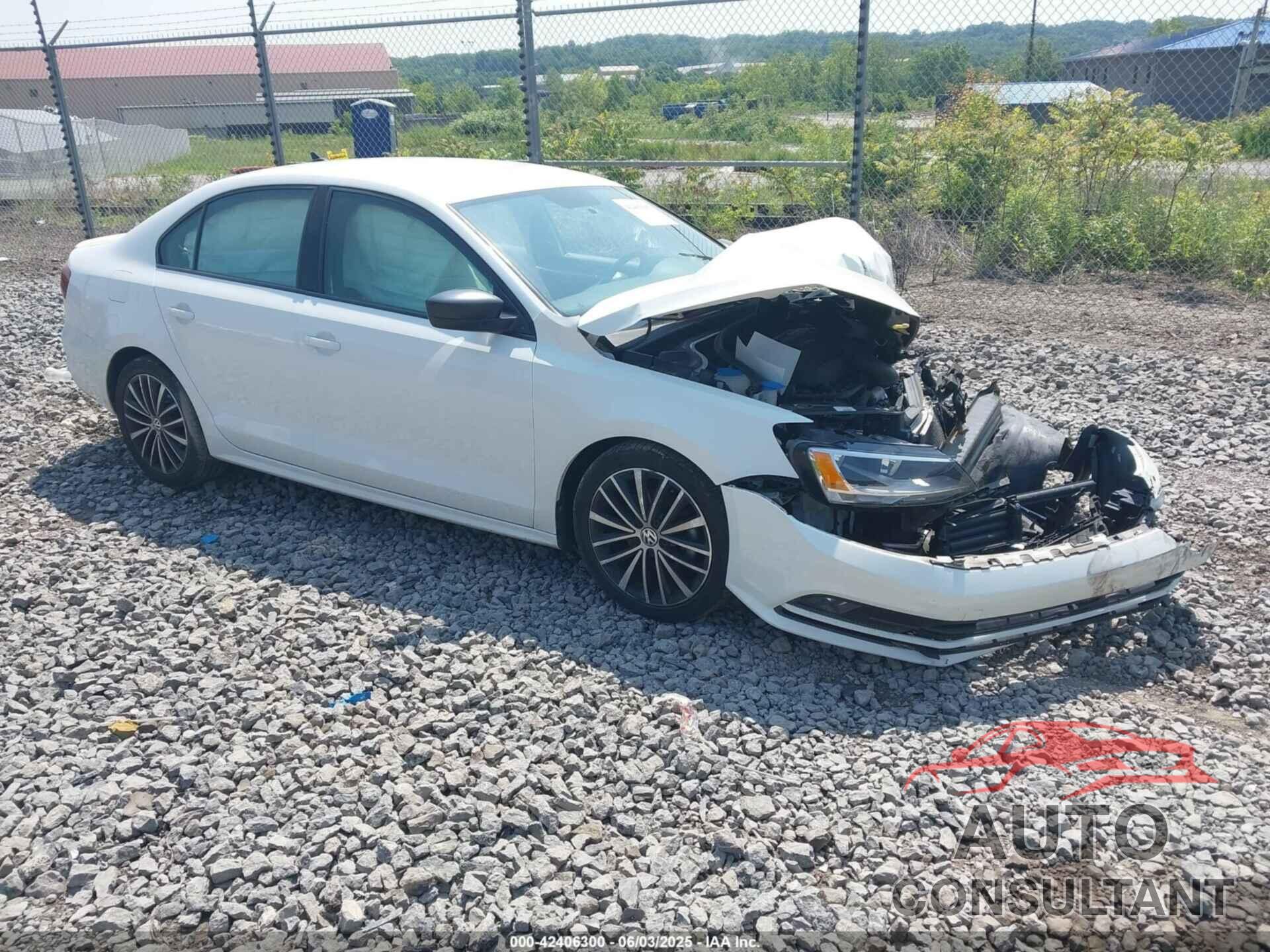 VOLKSWAGEN JETTA 2016 - 3VWD17AJ3GM343582