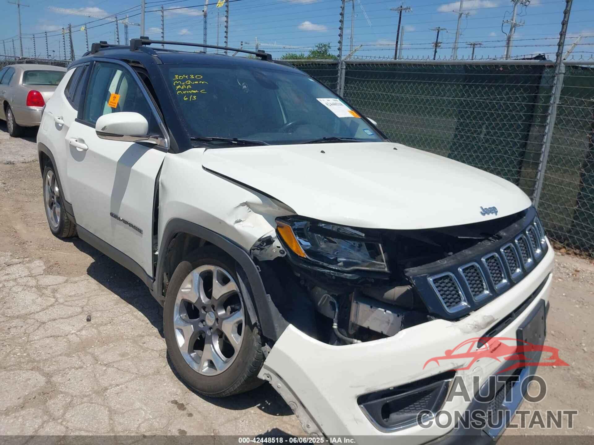 JEEP COMPASS 2019 - 3C4NJCCB4KT725835