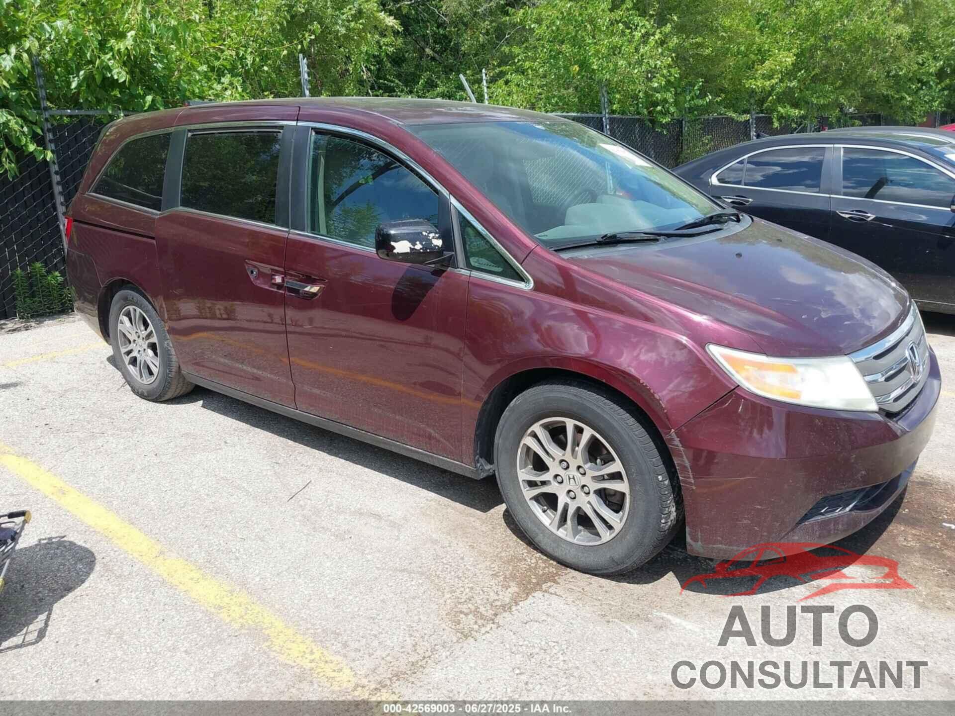 HONDA ODYSSEY 2013 - 5FNRL5H66DB053765
