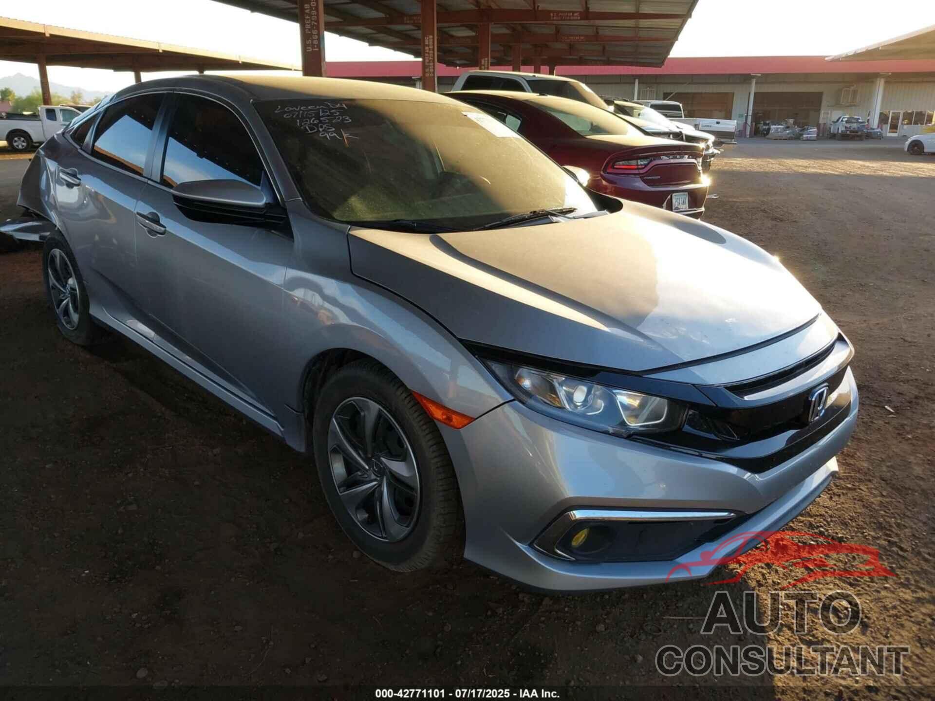 HONDA CIVIC 2019 - 2HGFC2F61KH543527