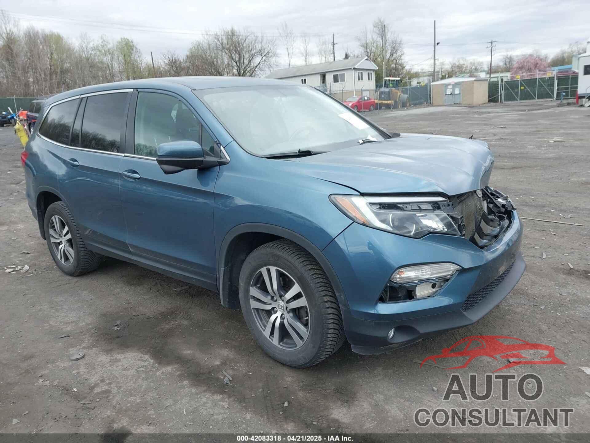 HONDA PILOT 2017 - 5FNYF6H50HB101394