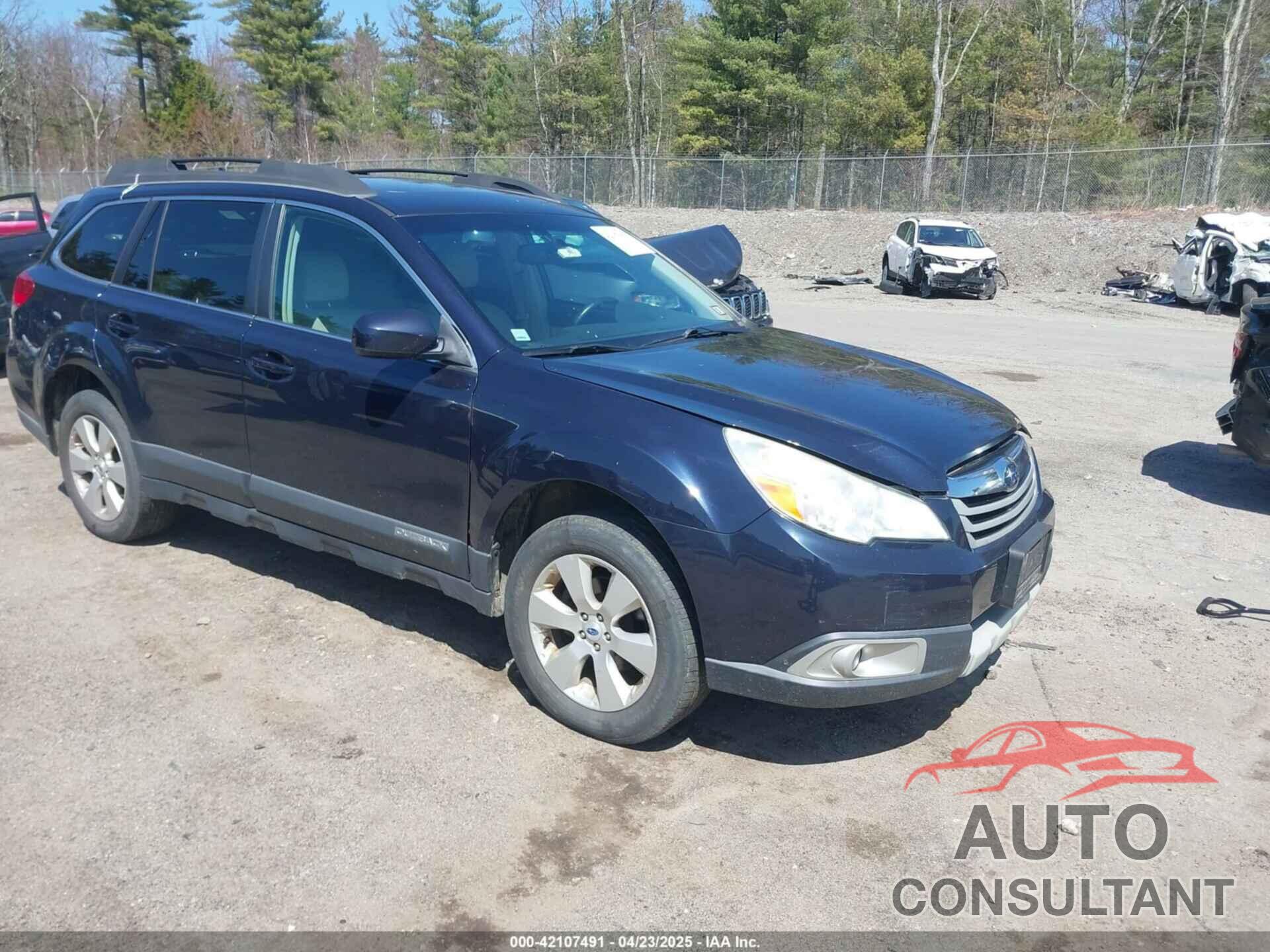 SUBARU OUTBACK 2012 - 4S4BRBKC9C3200794