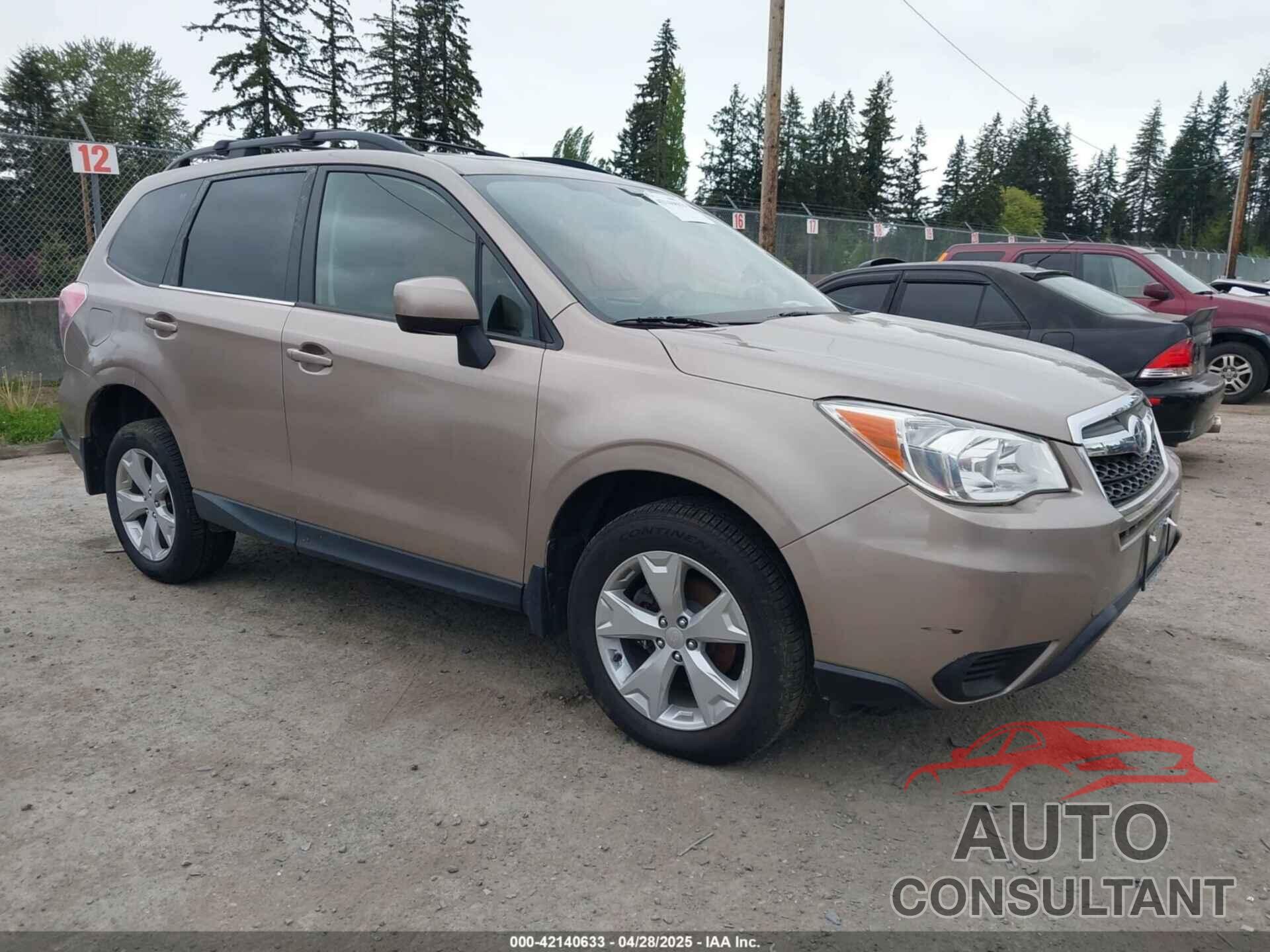 SUBARU FORESTER 2015 - JF2SJAFC0FH559041