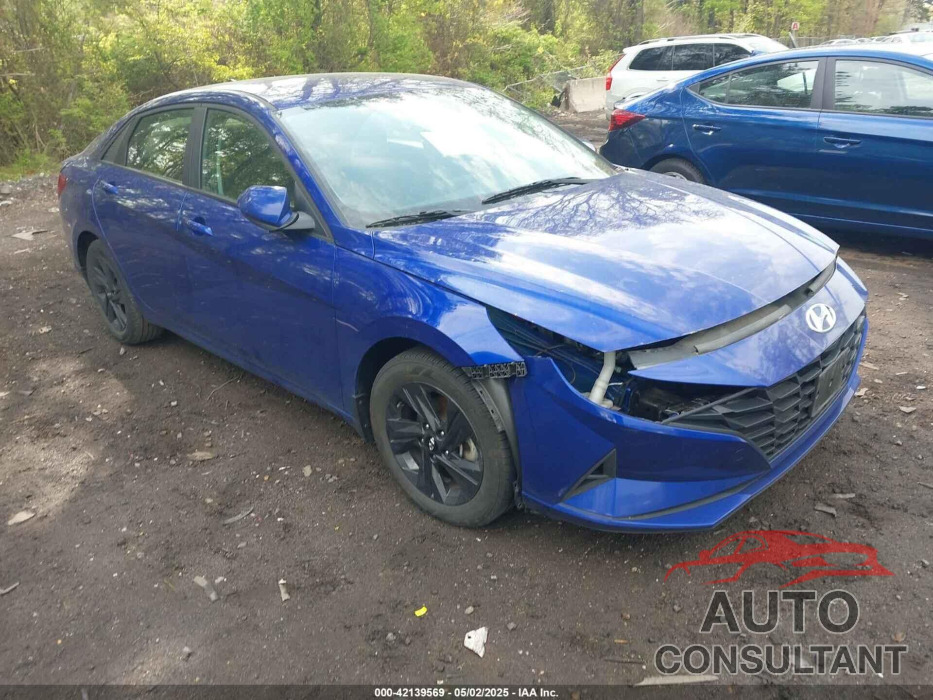 HYUNDAI ELANTRA HYBRID 2022 - KMHLM4AJ0NU023998