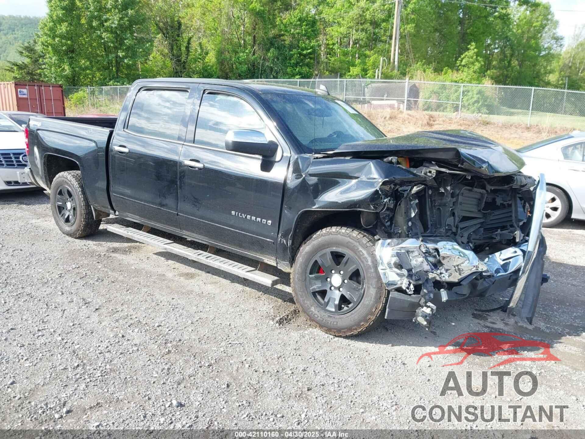 CHEVROLET SILVERADO 1500 2017 - 3GCUKREC4HG109264