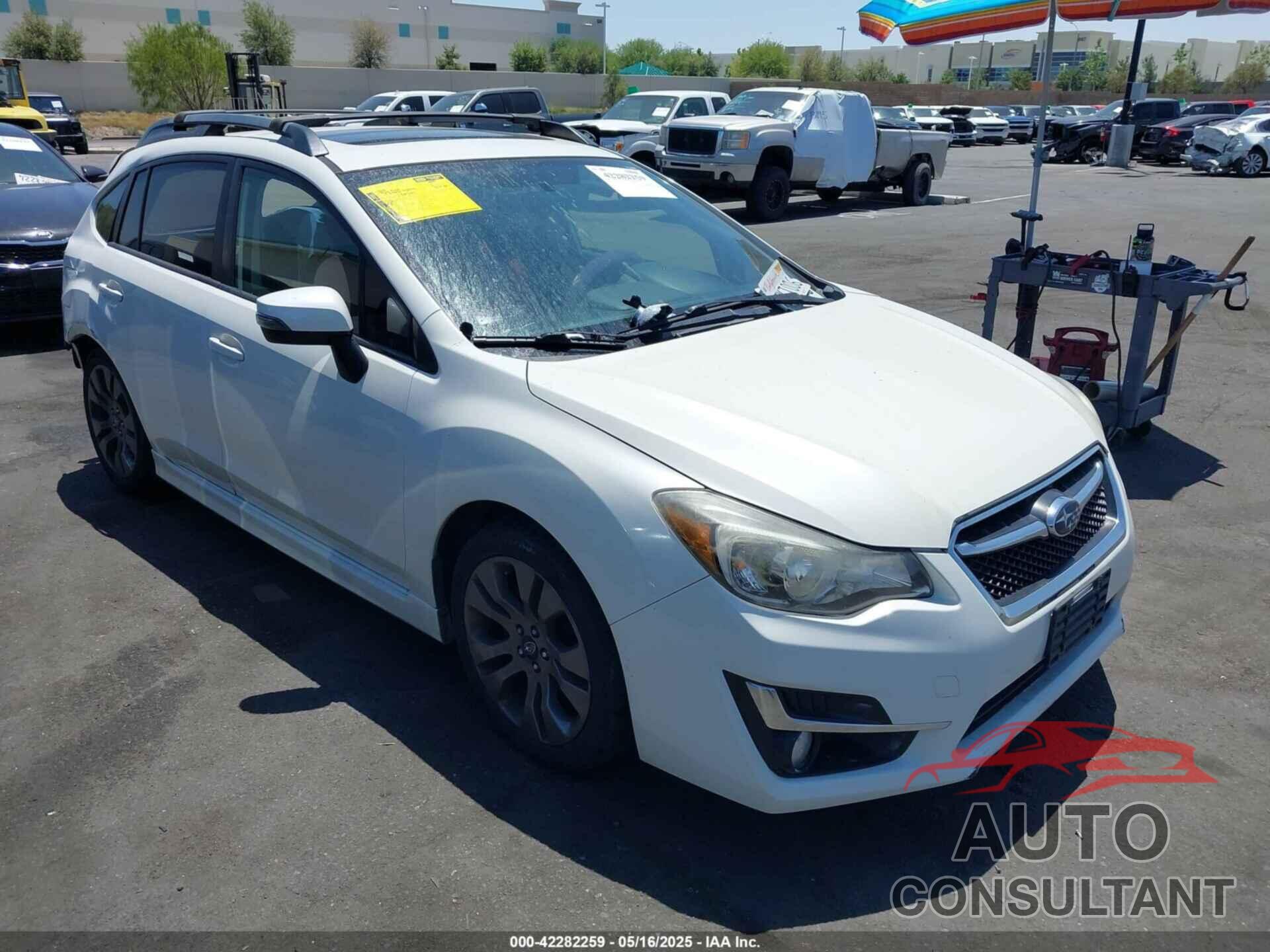 SUBARU IMPREZA 2015 - JF1GPAW62F8250237