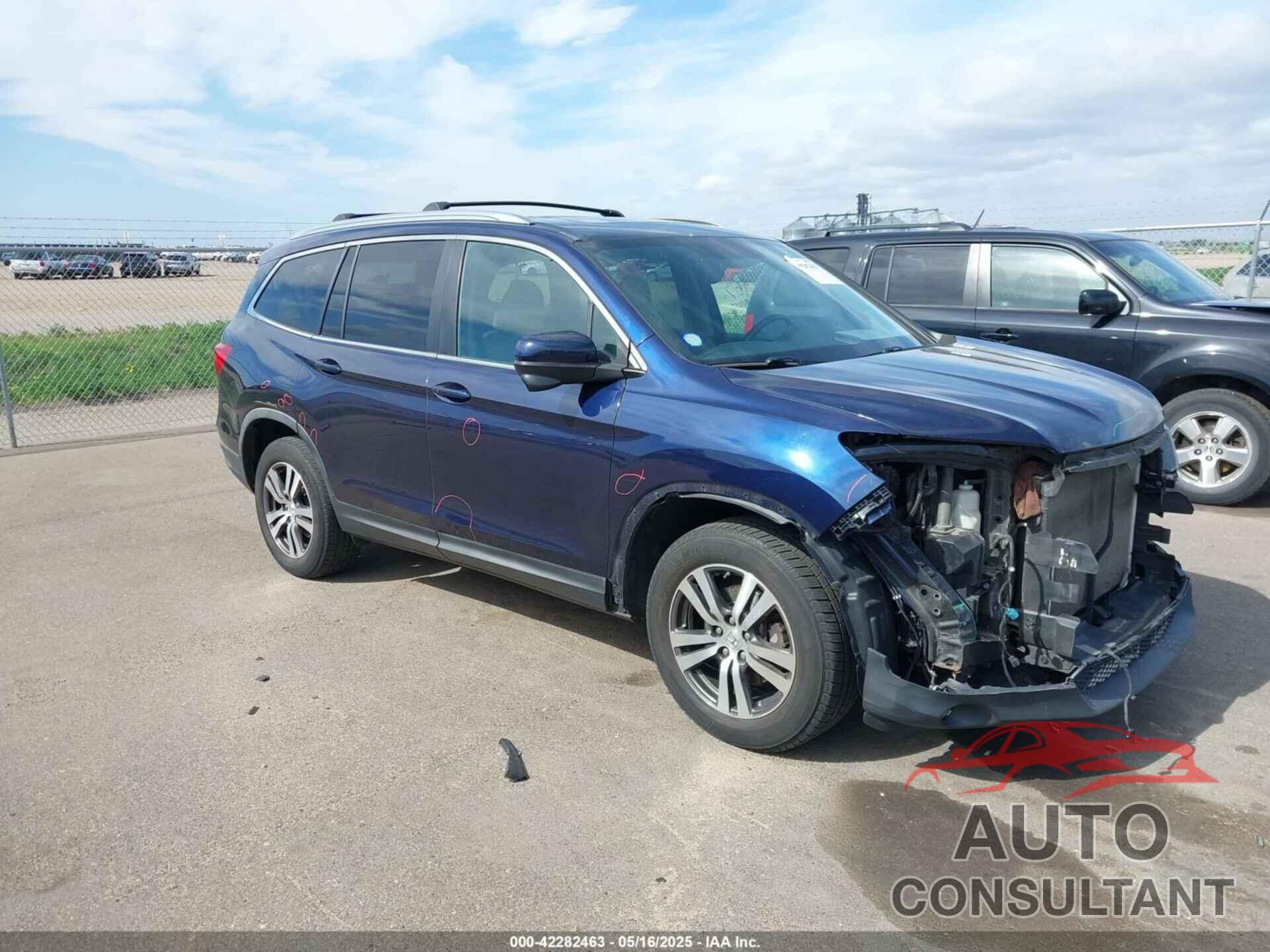 HONDA PILOT 2016 - 5FNYF6H74GB037487