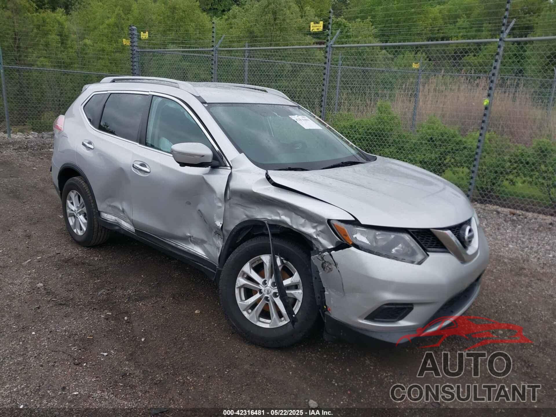 NISSAN ROGUE 2014 - 5N1AT2MV1EC803740