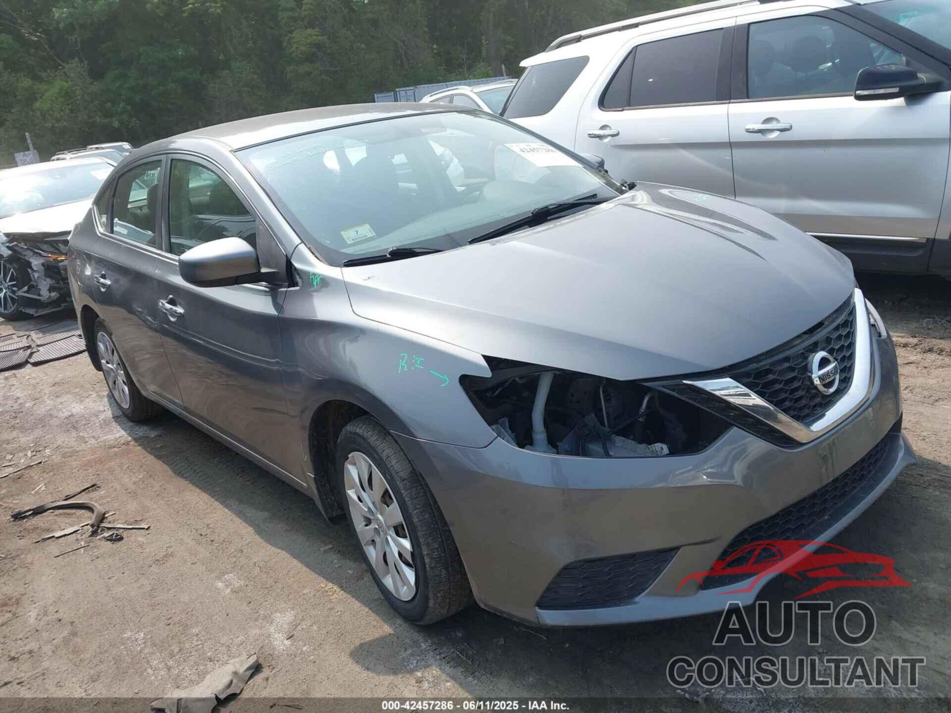 NISSAN SENTRA 2017 - 3N1AB7AP6HL710170