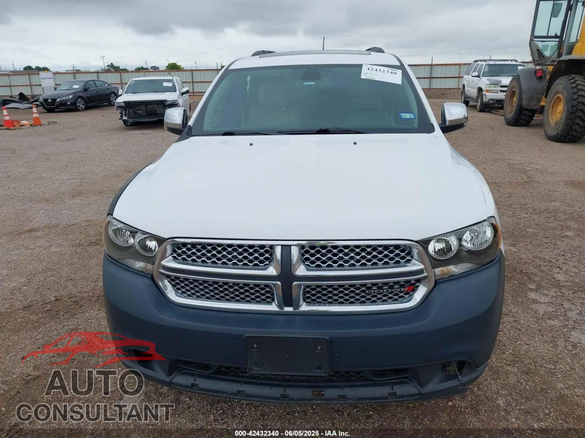 DODGE DURANGO 2013 - 1C4RDHEG2DC672632