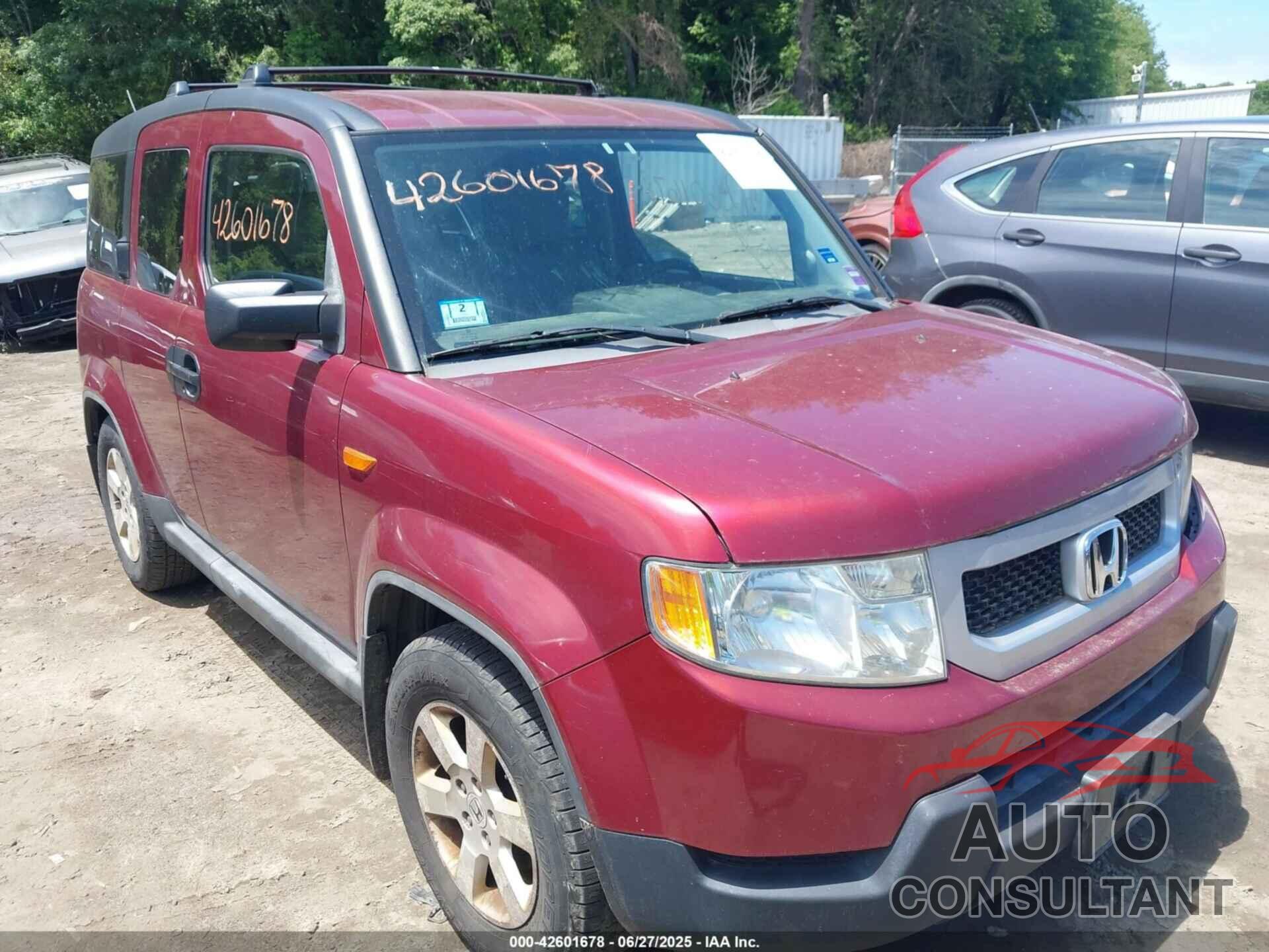 HONDA ELEMENT 2010 - 5J6YH2H74AL001655