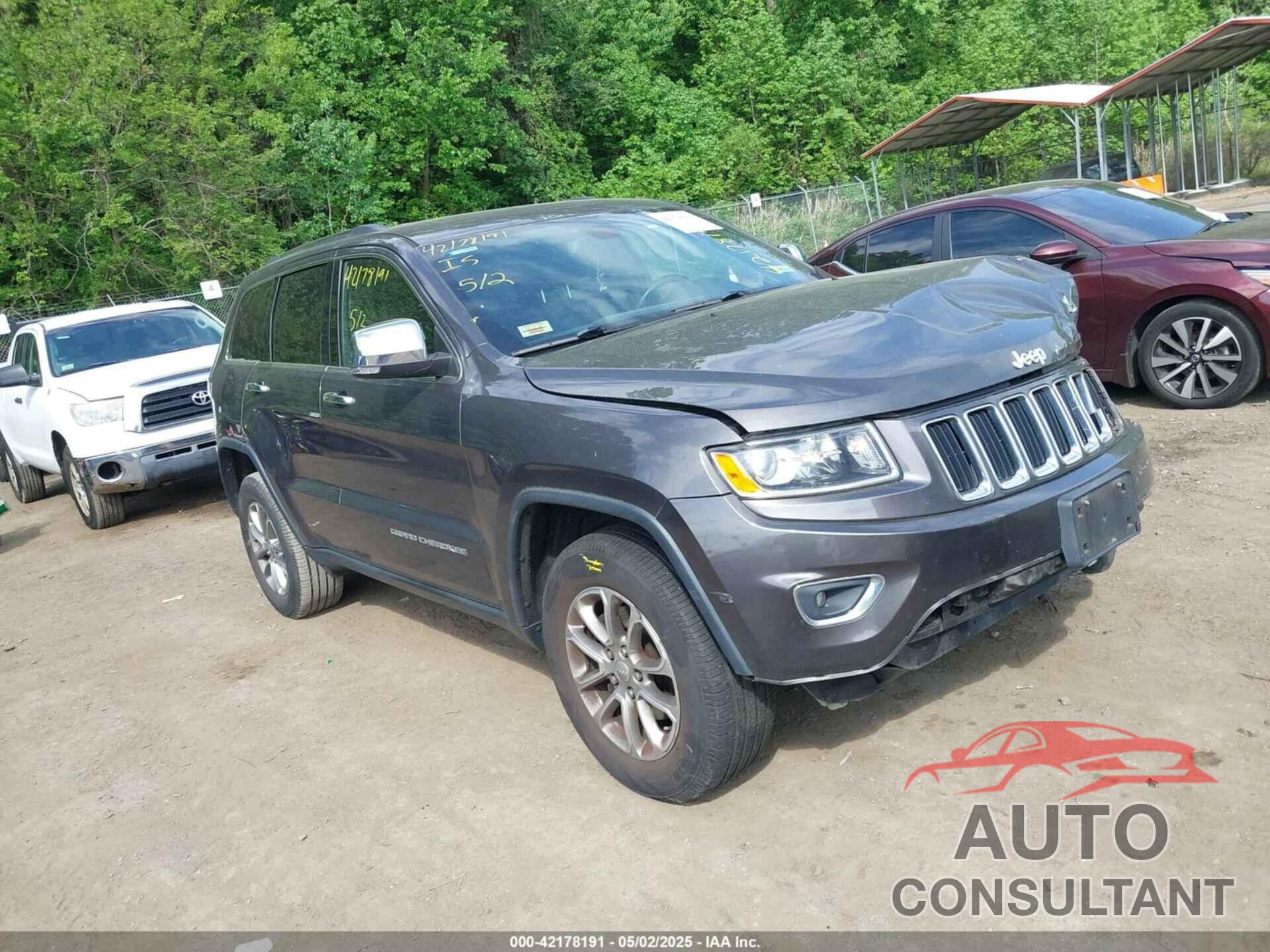 JEEP GRAND CHEROKEE 2016 - 1C4RJFBGXGC499237