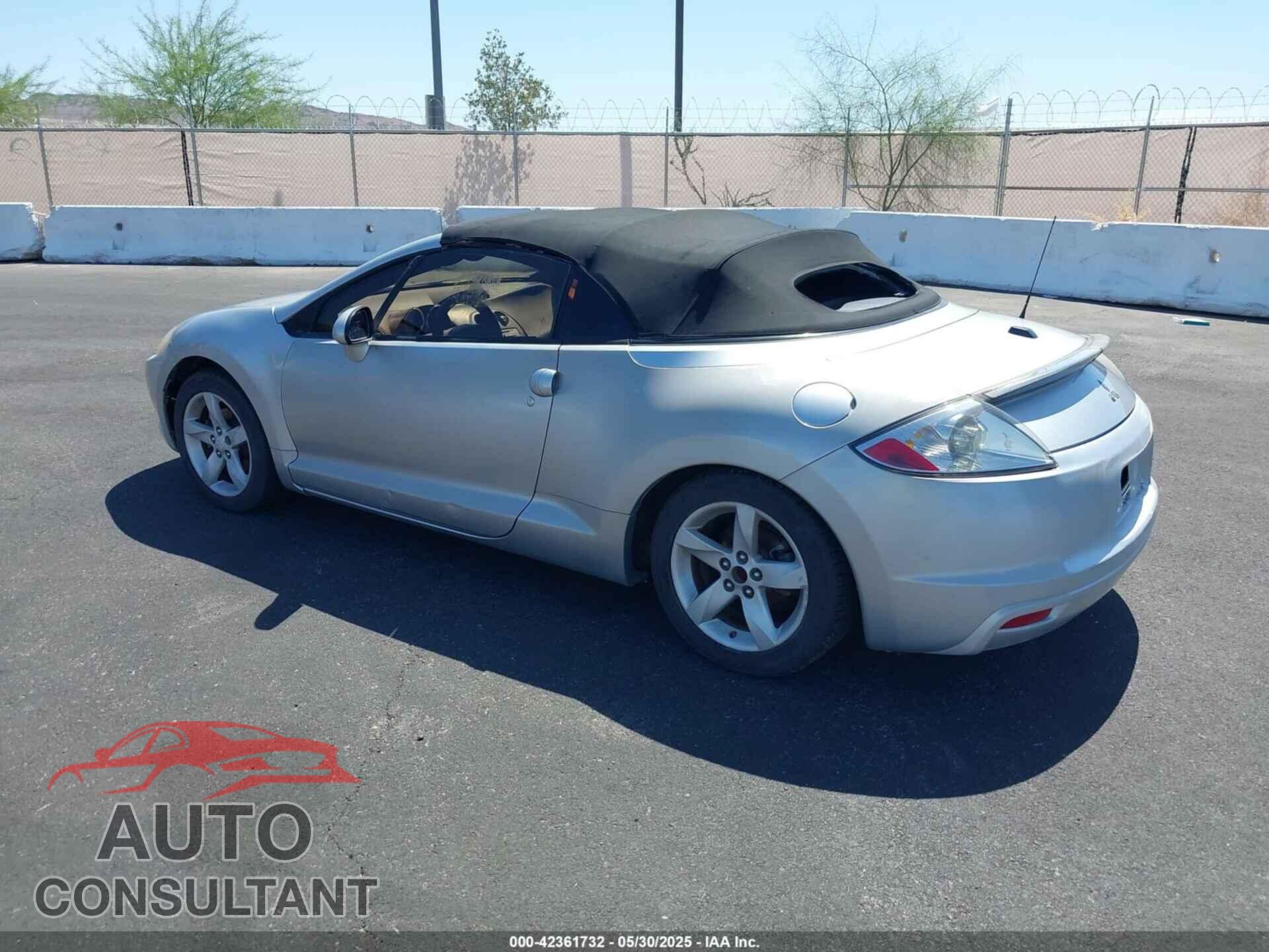MITSUBISHI ECLIPSE SPYDER 2009 - 4A3AL25F89E012270