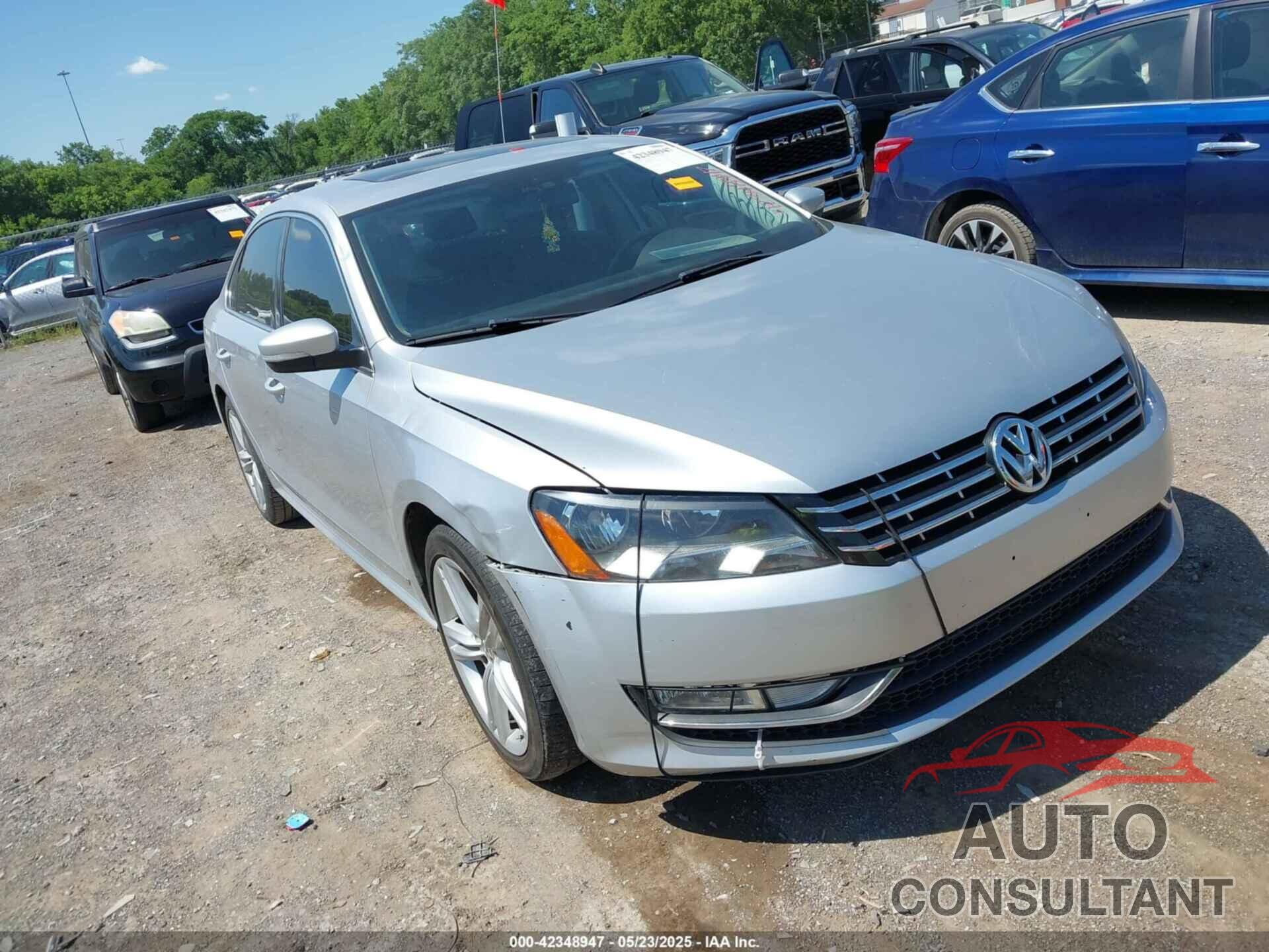 VOLKSWAGEN PASSAT 2014 - 1VWBN7A3XEC001459