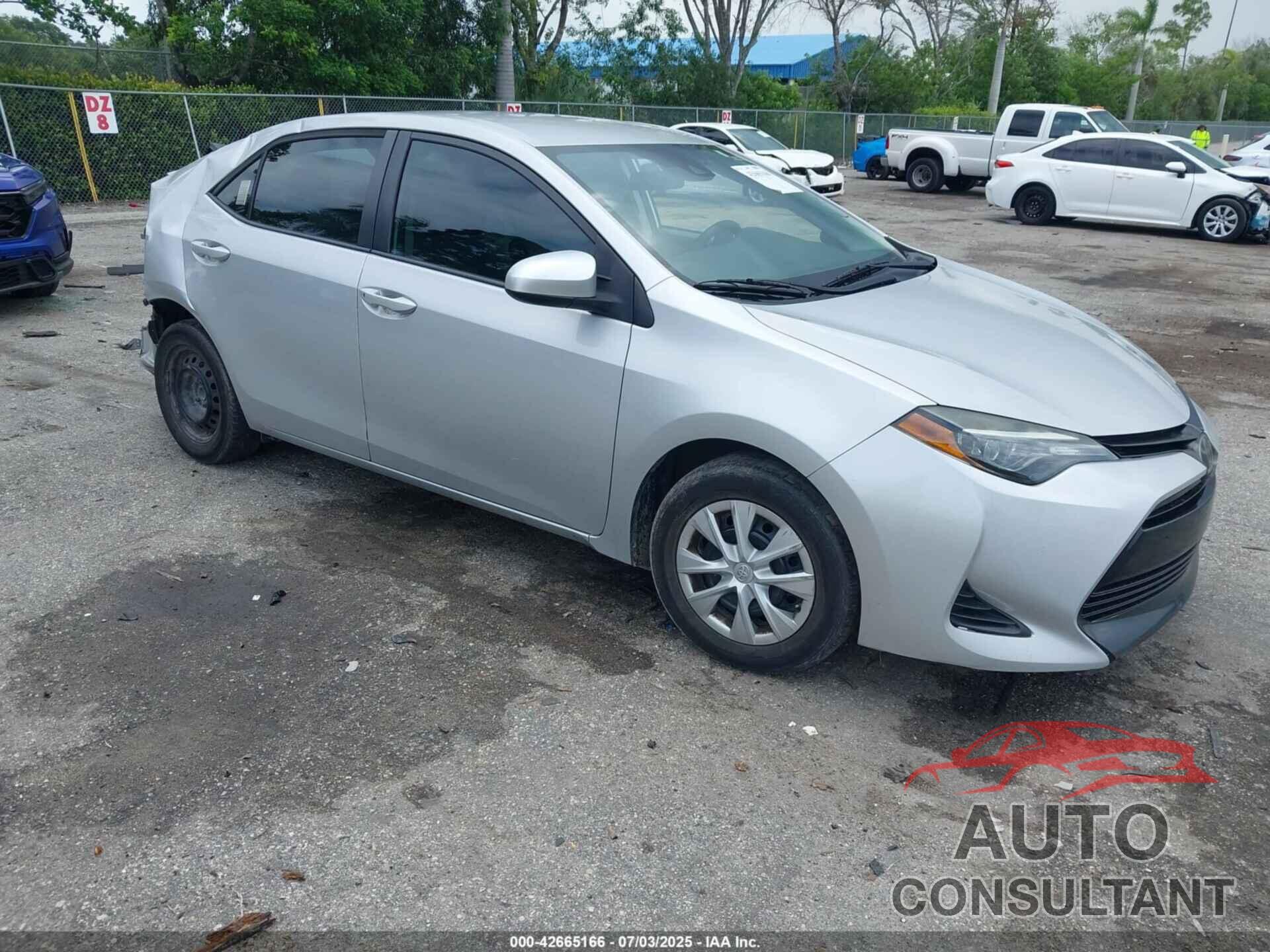 TOYOTA COROLLA 2019 - 5YFBURHE2KP930007