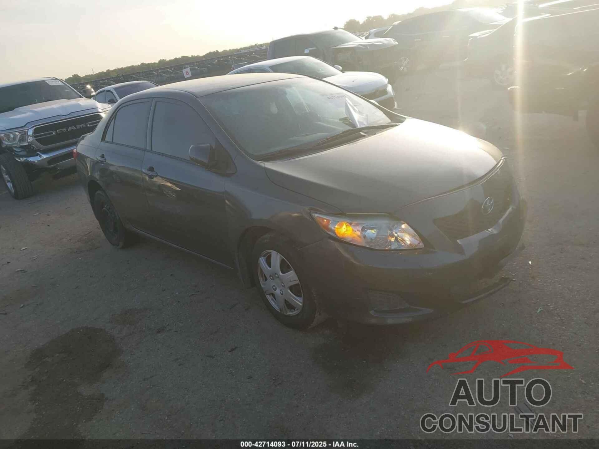 TOYOTA COROLLA 2009 - 1NXBU40E99Z108215