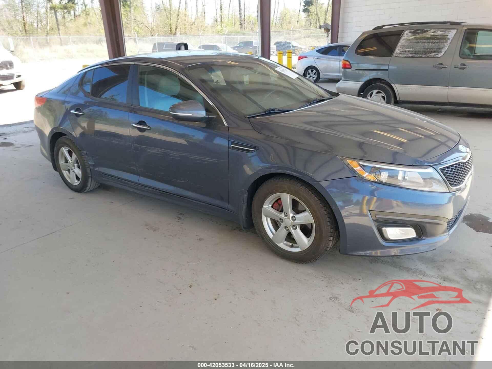 KIA OPTIMA 2015 - KNAGM4A70F5592109