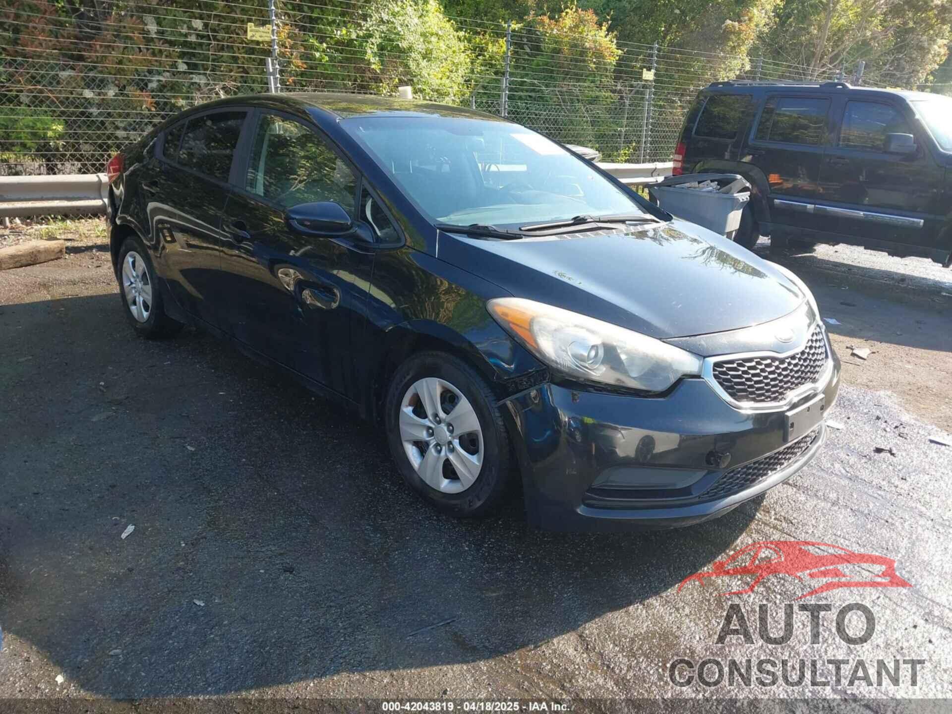 KIA FORTE 2016 - KNAFK4A65G5593511