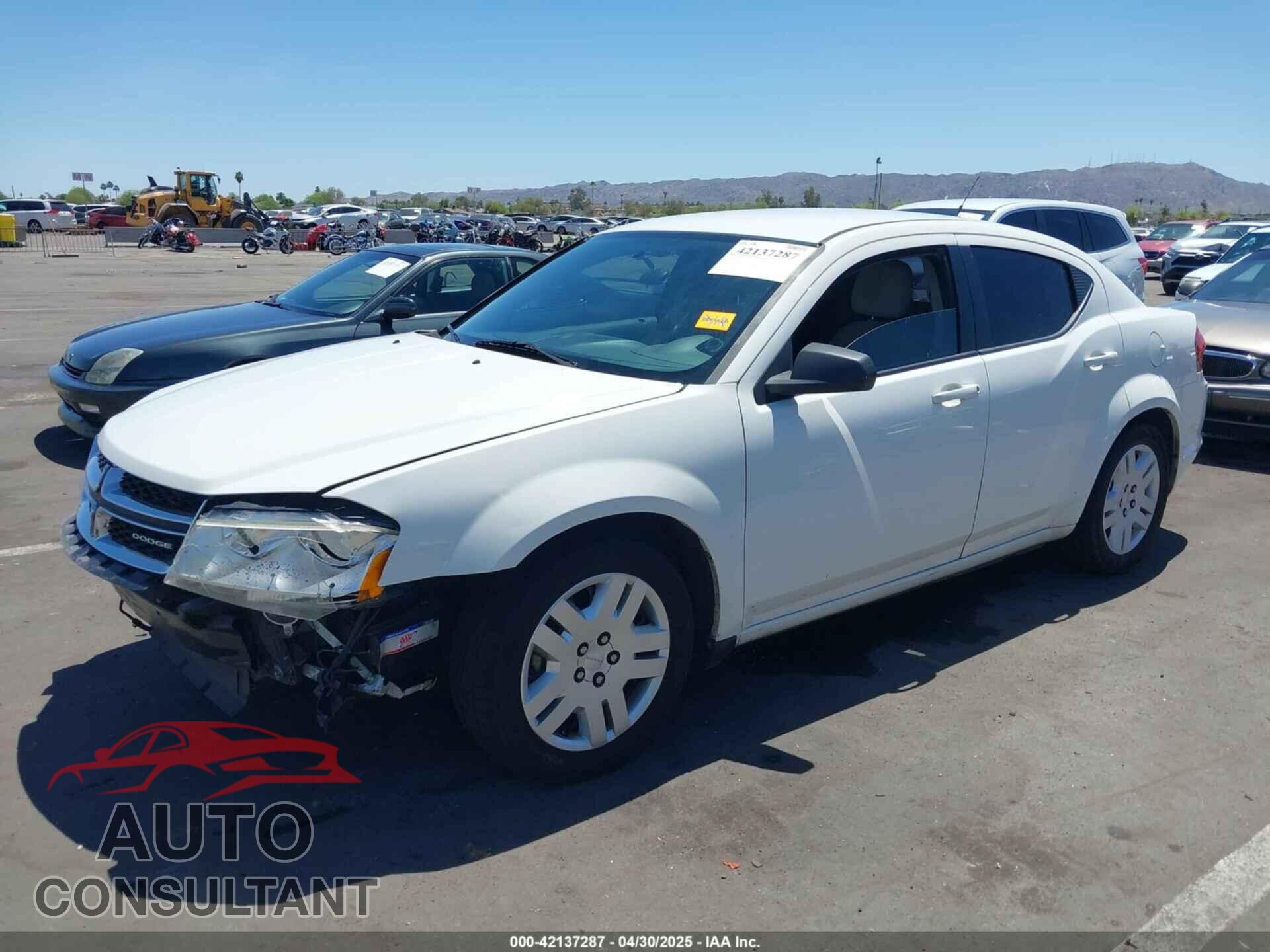 DODGE AVENGER 2011 - 1B3BD4FB2BN523430
