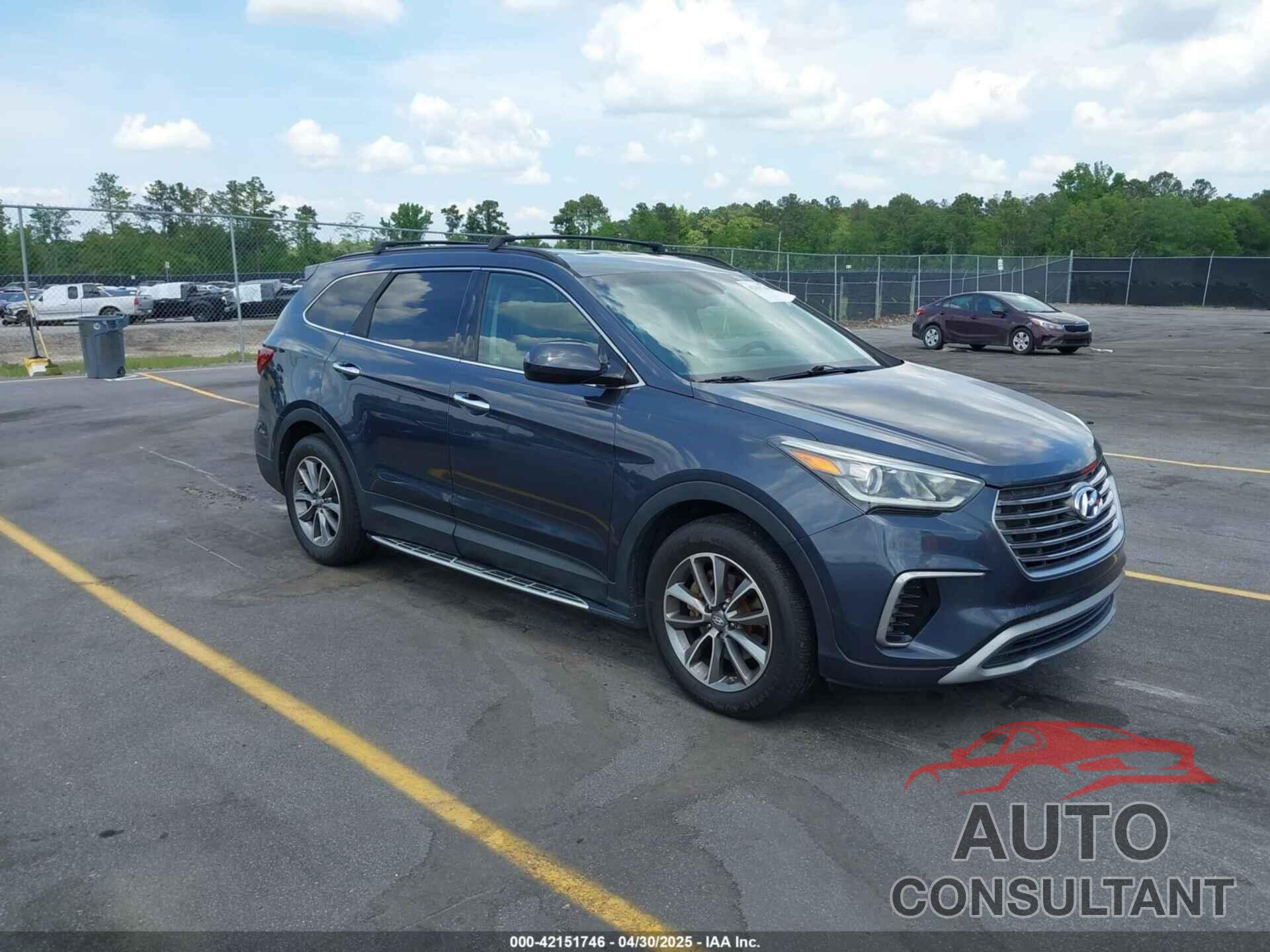 HYUNDAI SANTA FE 2017 - KM8SM4HF6HU170652