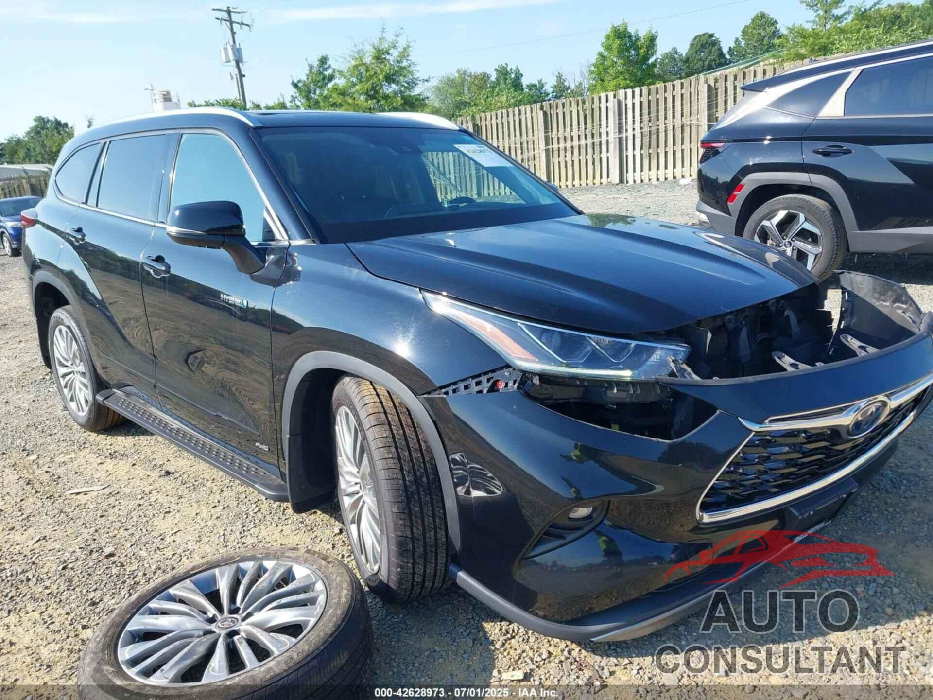 TOYOTA HIGHLANDER 2021 - 5TDEBRCH4MS026044