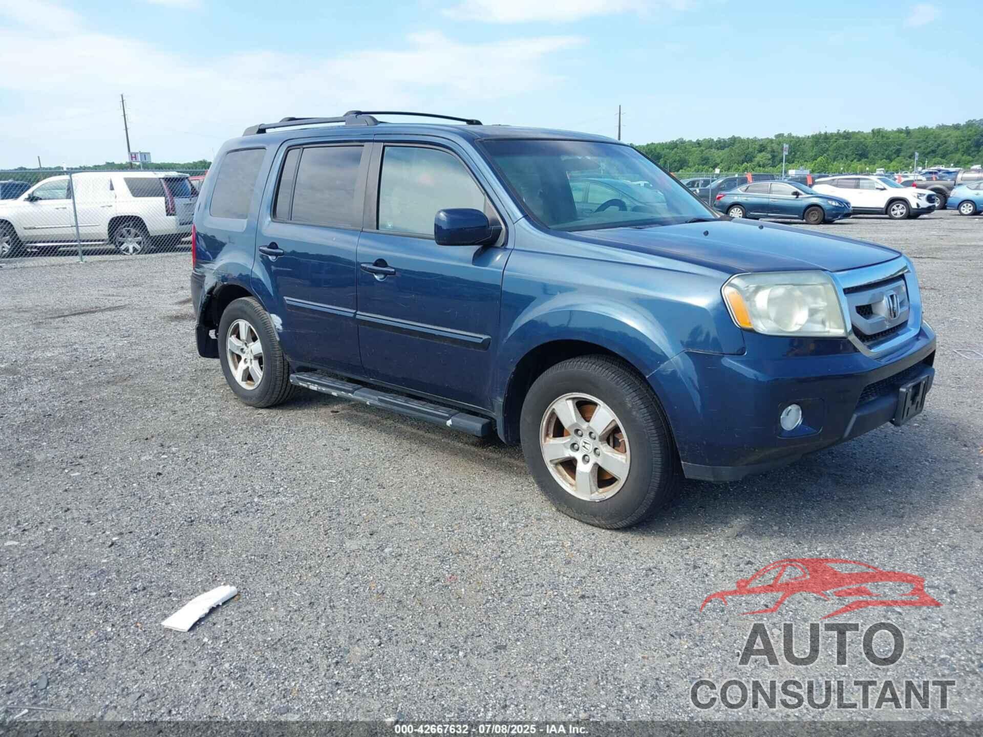 HONDA PILOT 2010 - 5FNYF4H45AB026970