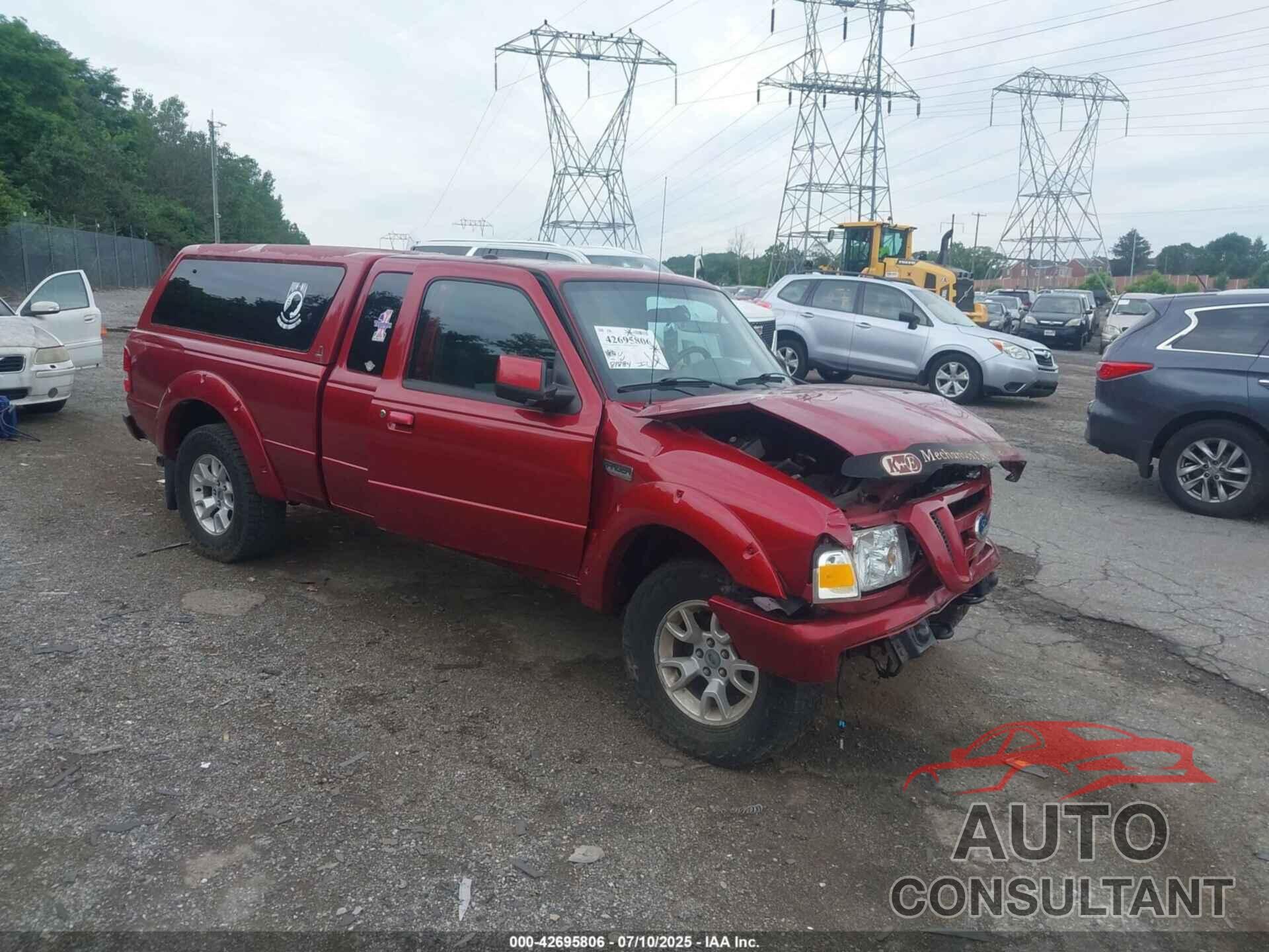 FORD RANGER 2011 - 1FTLR4FE5BPA34426